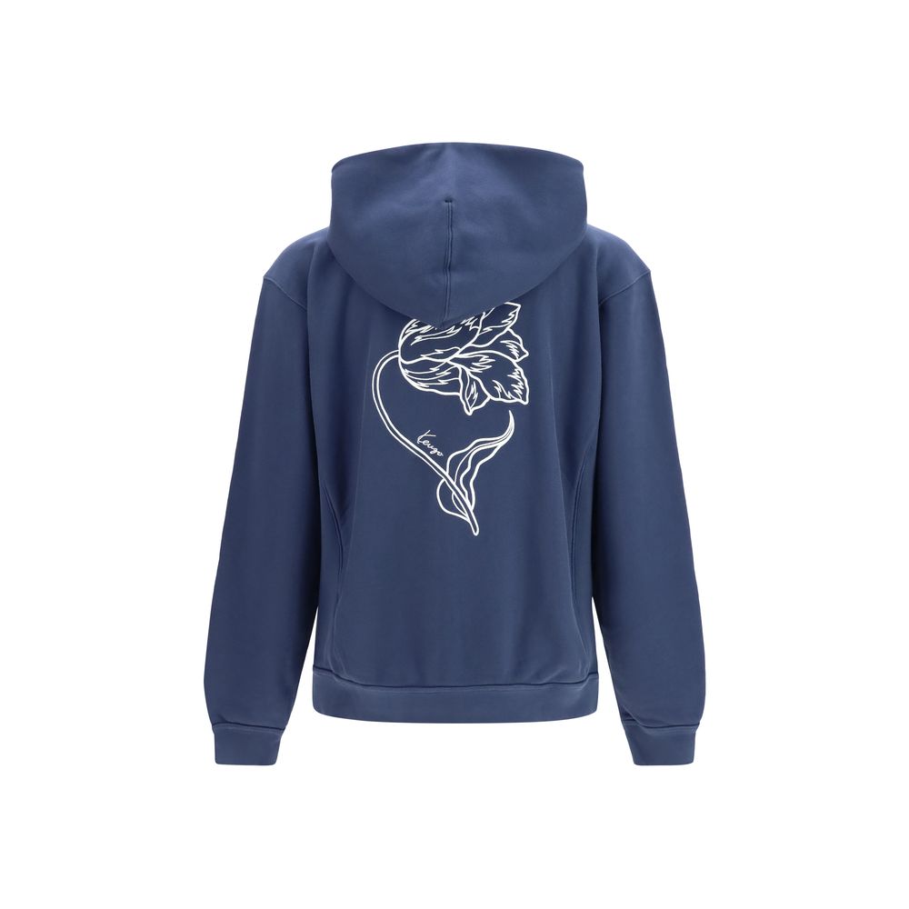 Blue Cotton Sweatshirt