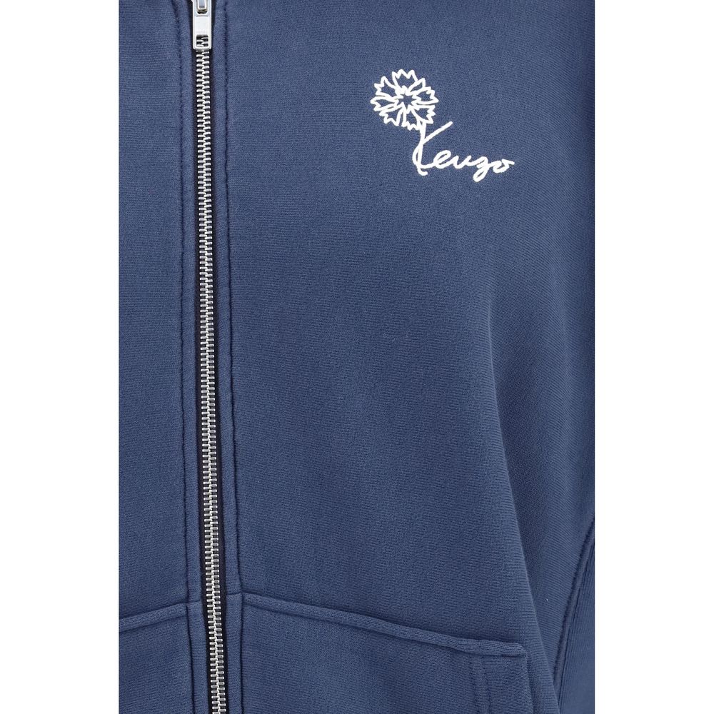Blue Cotton Sweatshirt