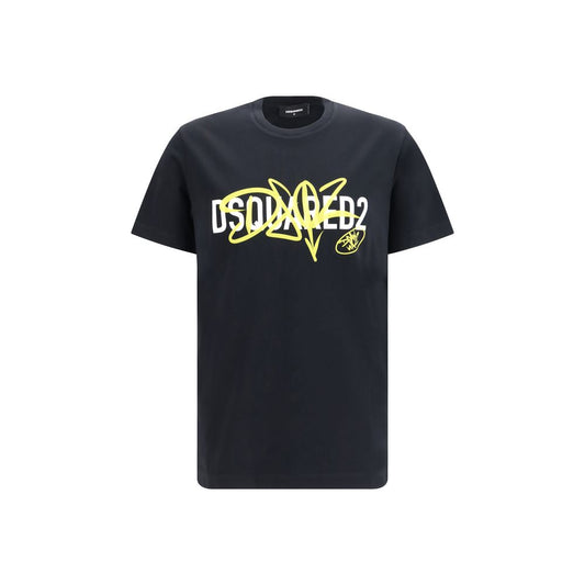 Black Cotton T-Shirt