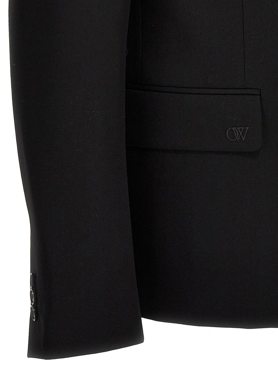 Black Wool Blazer