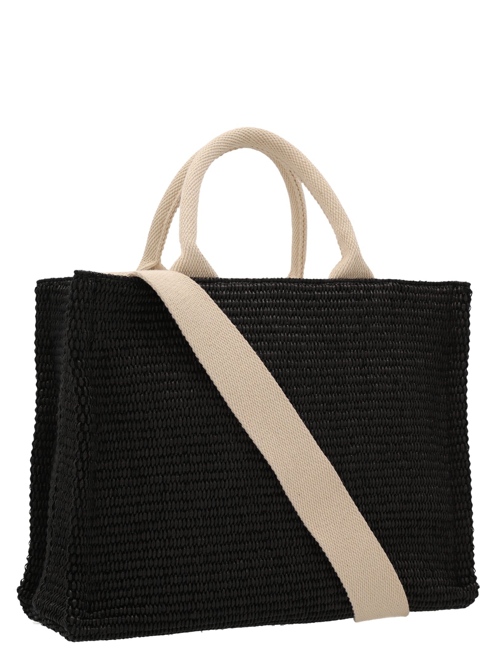 Black Cotton Tote Bag
