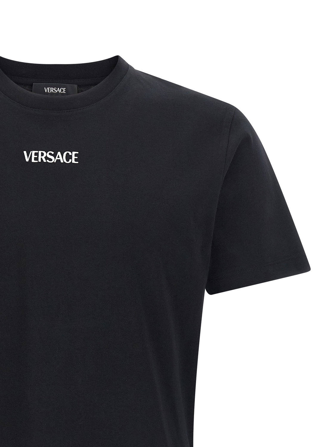 Black Cotton T-Shirt