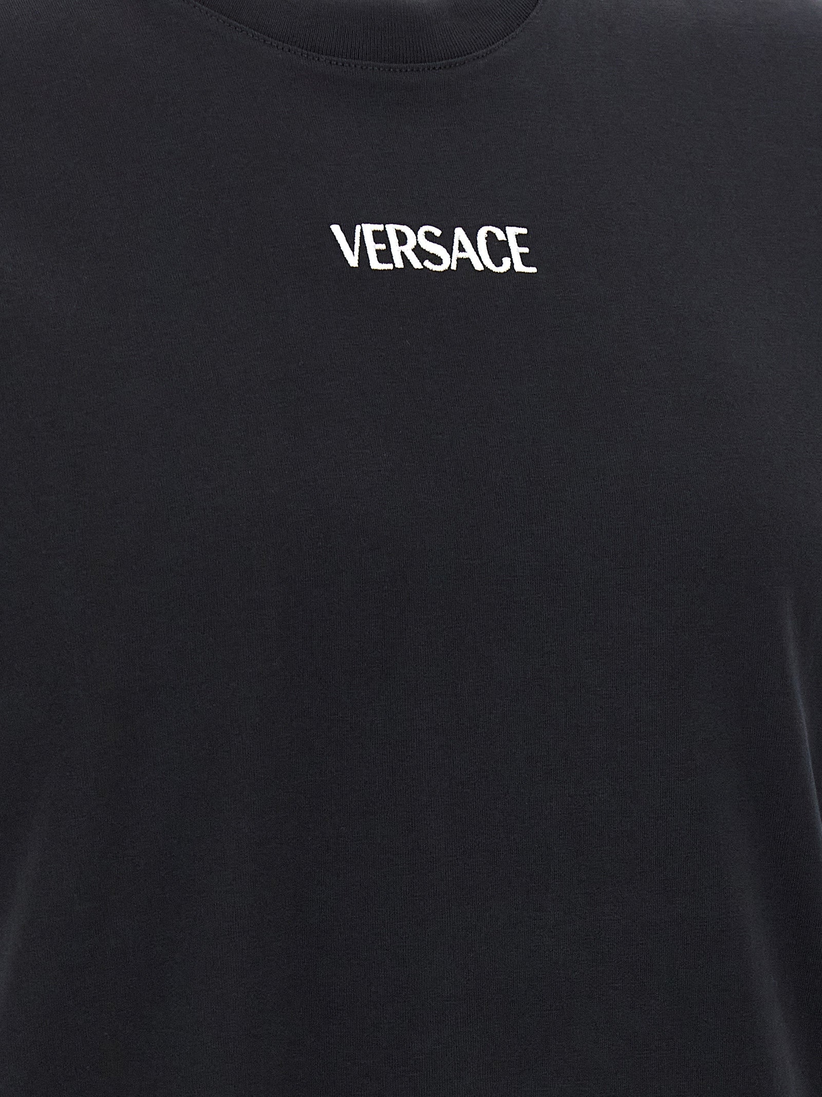 Black Cotton T-Shirt
