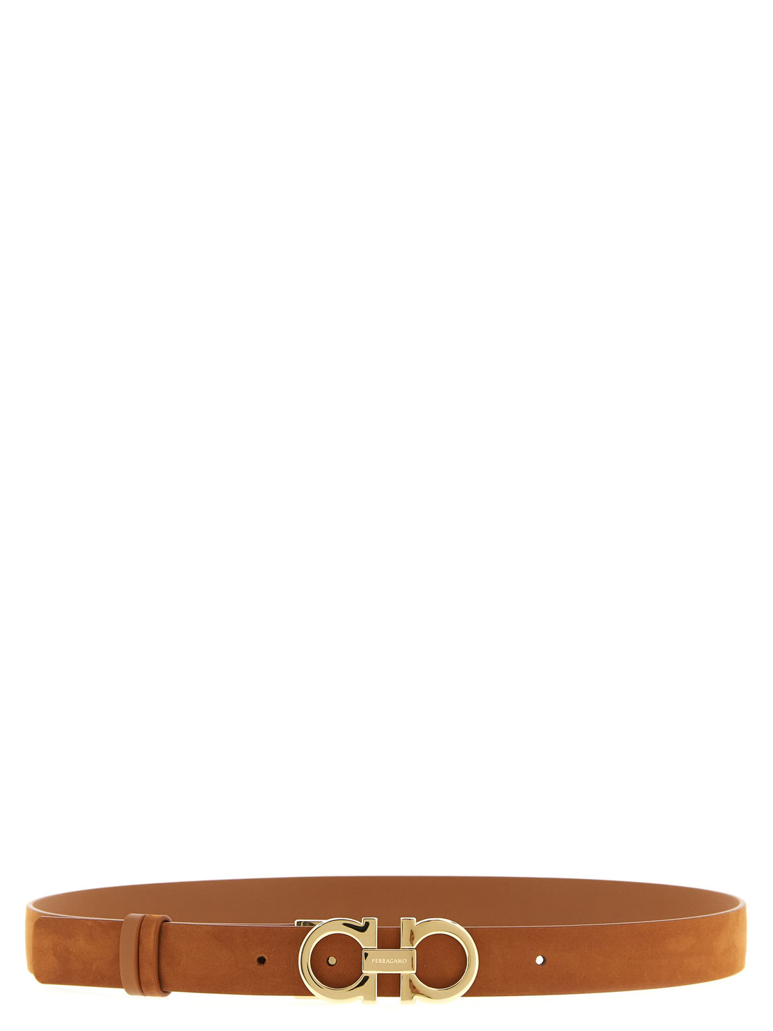 Brown Calfskin Regular Belt