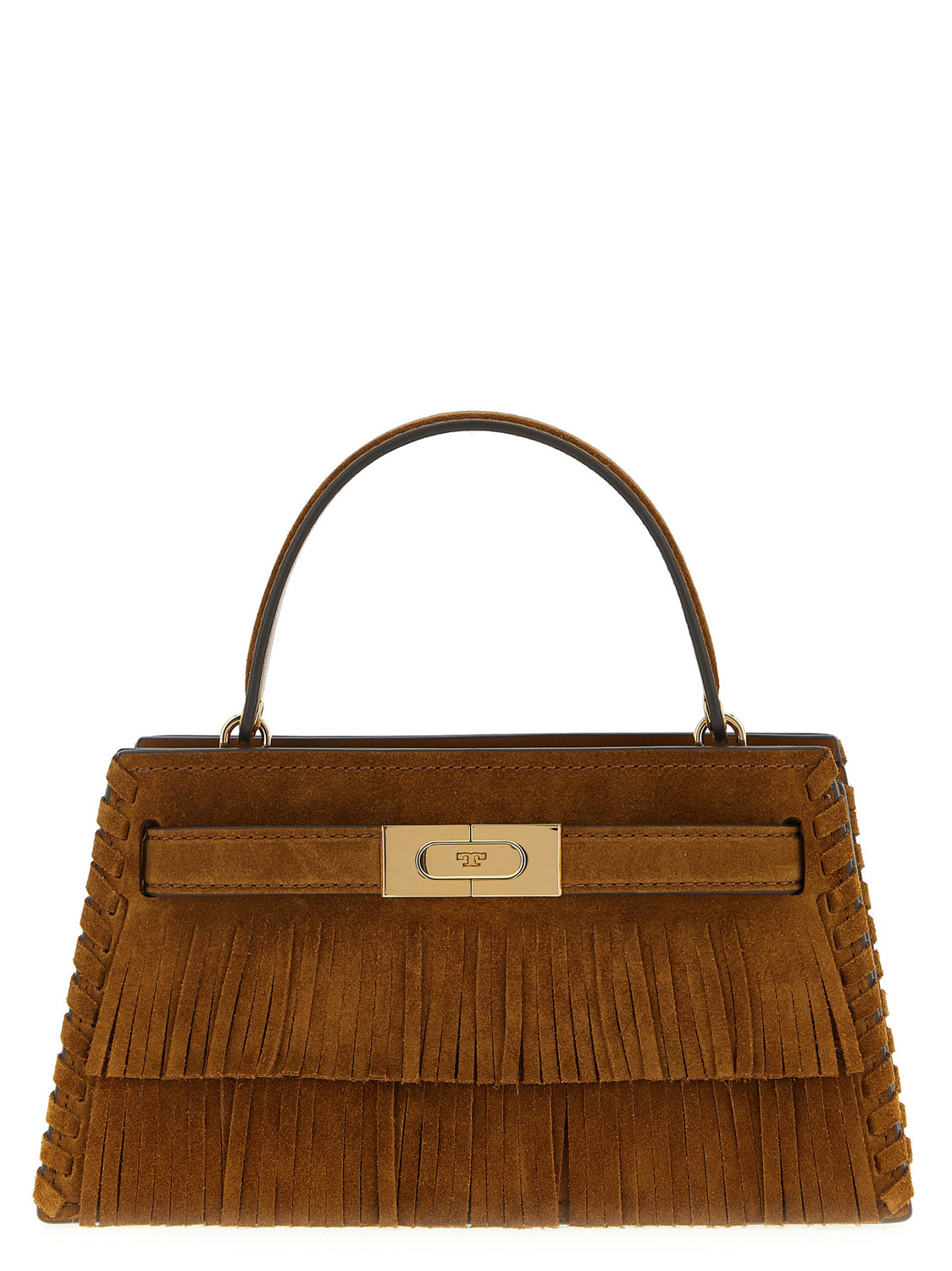 Brown Bovine Leather Handbag