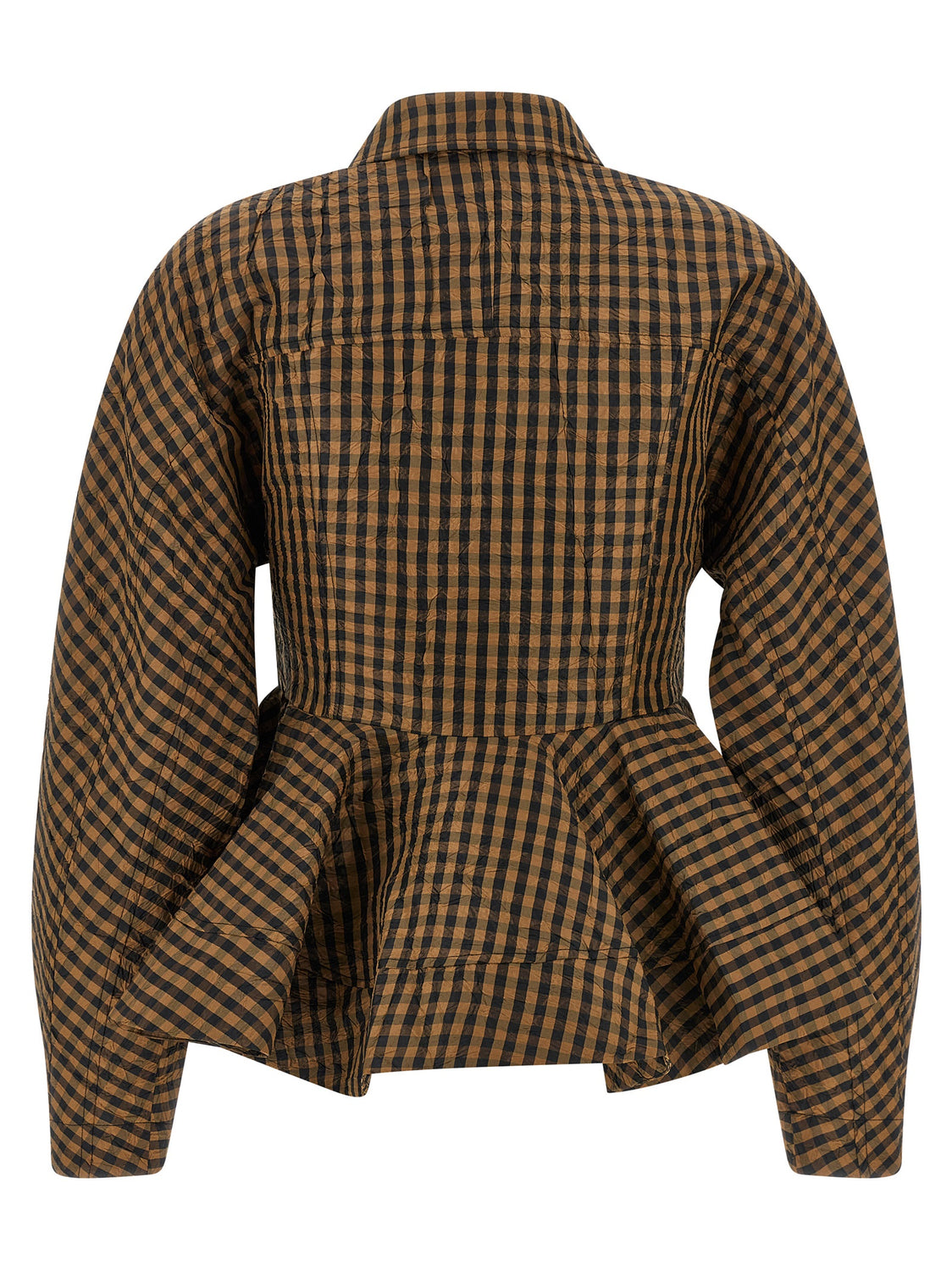 Brown Recycled Polyester Blouse