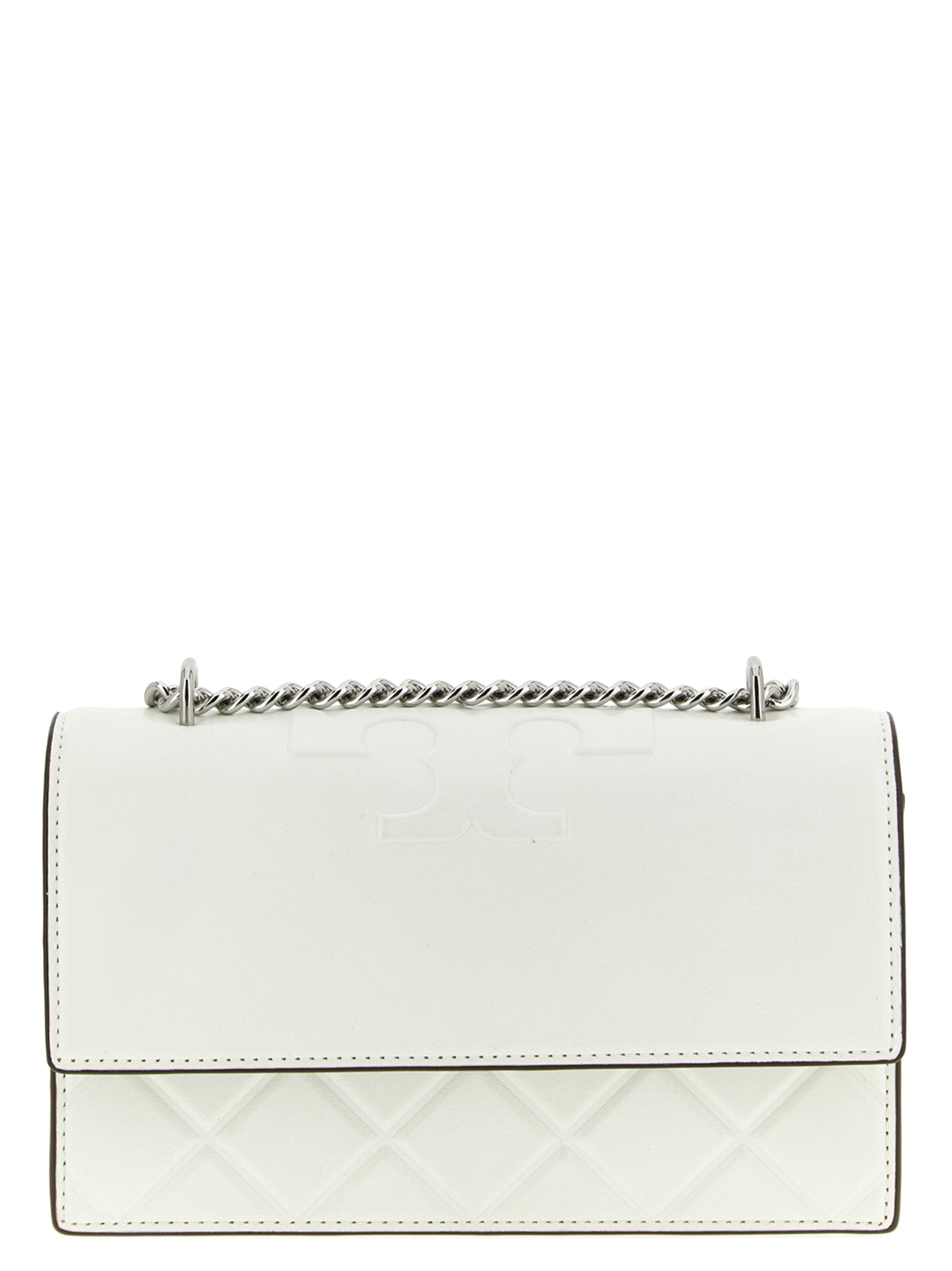 White Goatskin Crossbody Bag