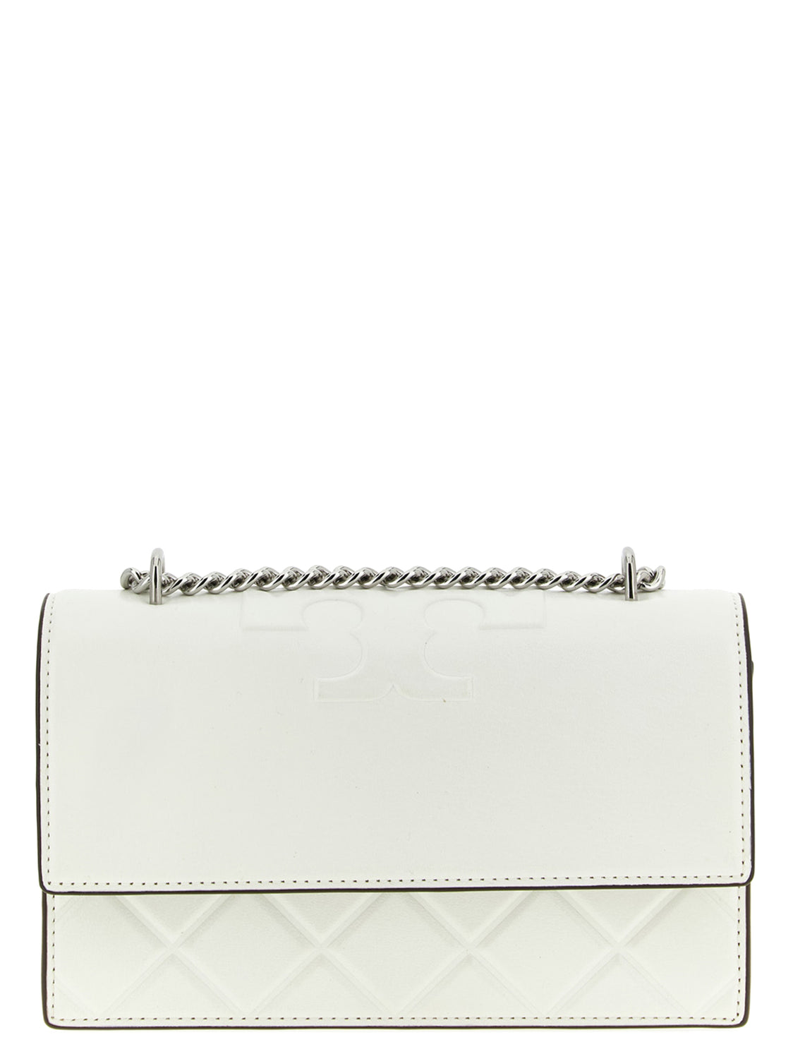 White Goatskin Crossbody Bag