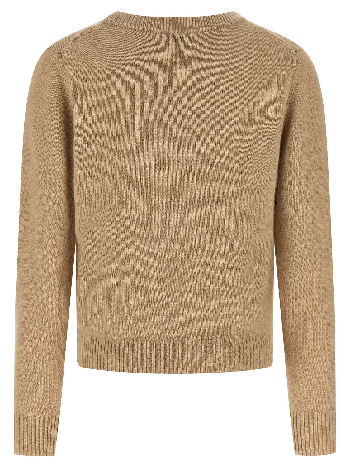 Beige Wool Cardigan