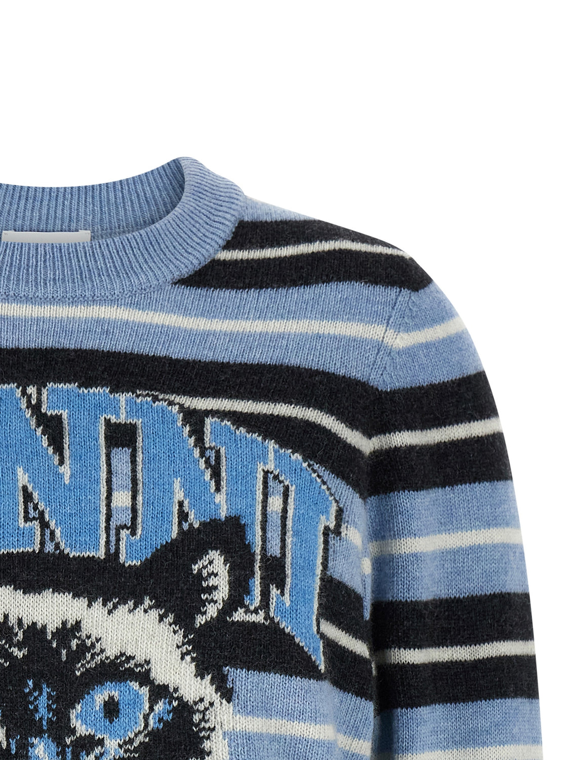 Blue Wool Cardigan