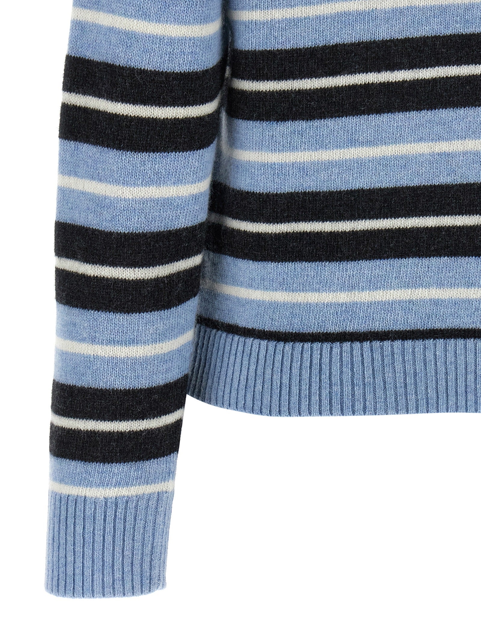 Blue Wool Cardigan