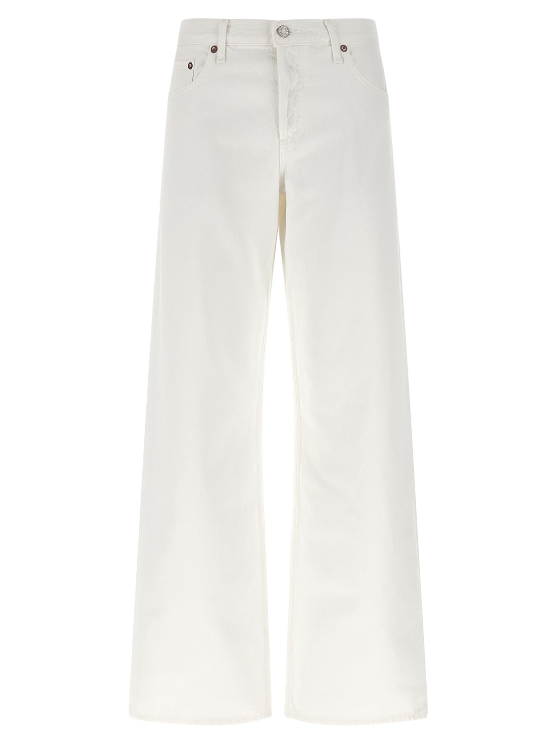 White Cotton Jeans Denim