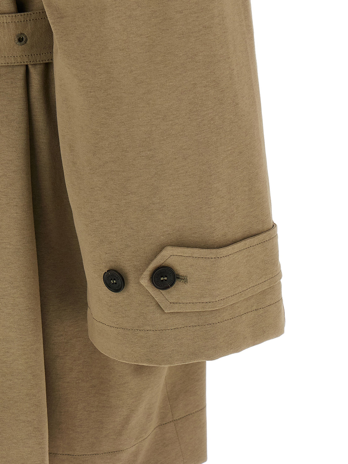 Beige Cotton Coat