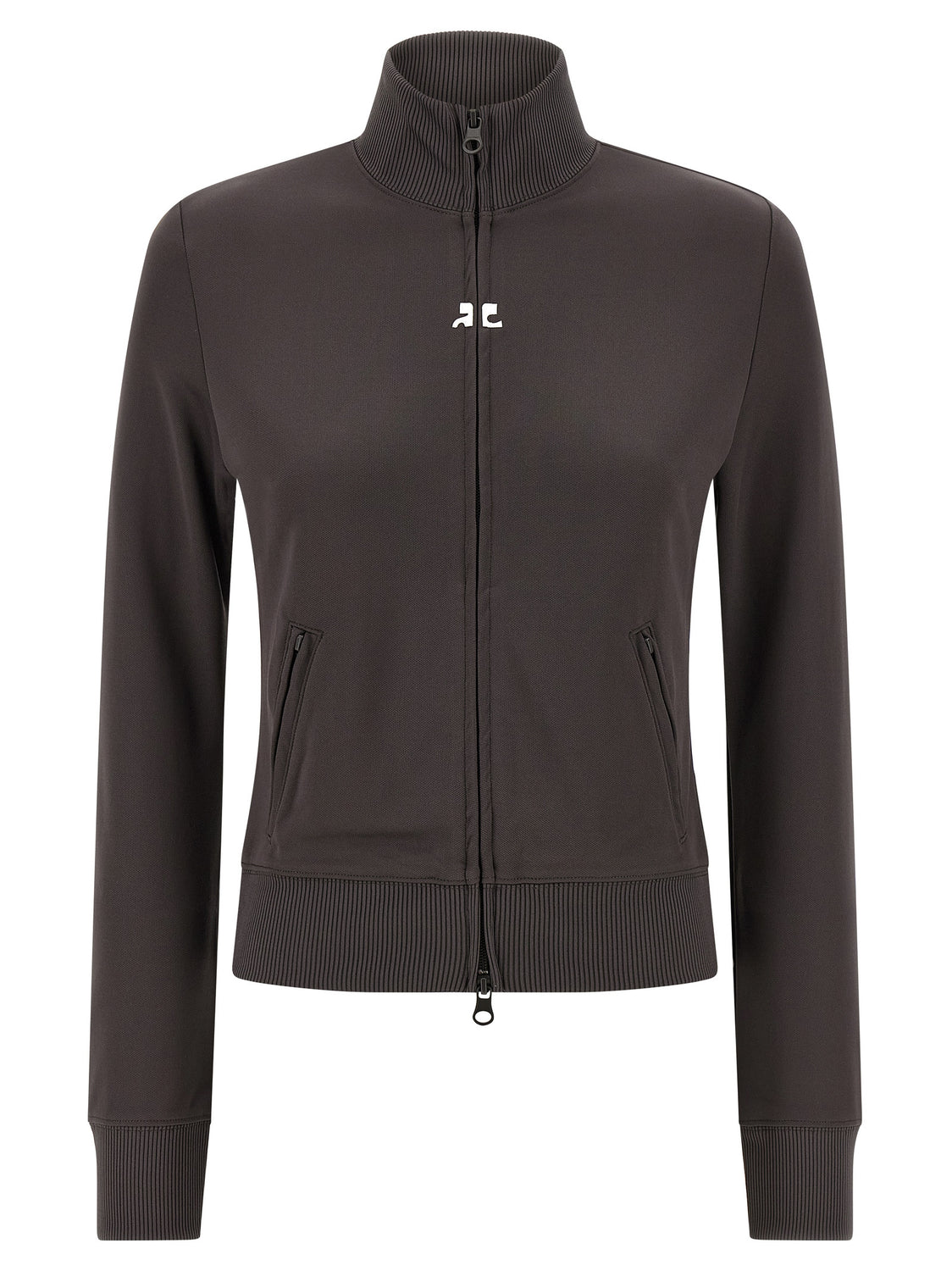 Gray Polyester Sweatshirt