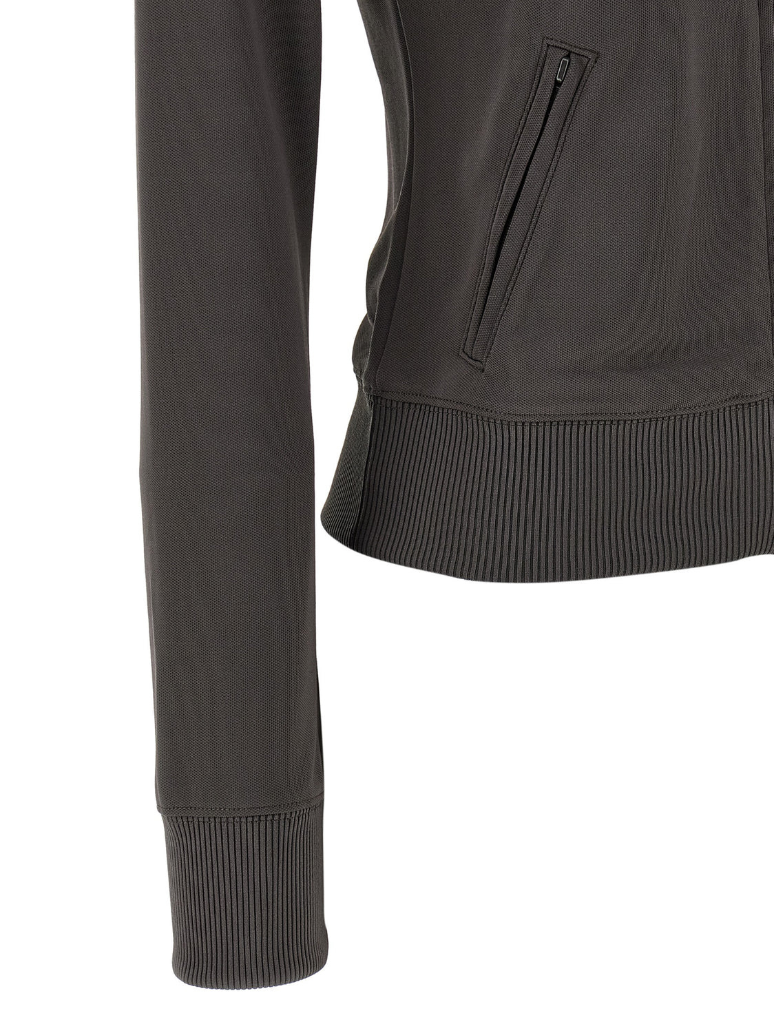 Gray Polyester Sweatshirt