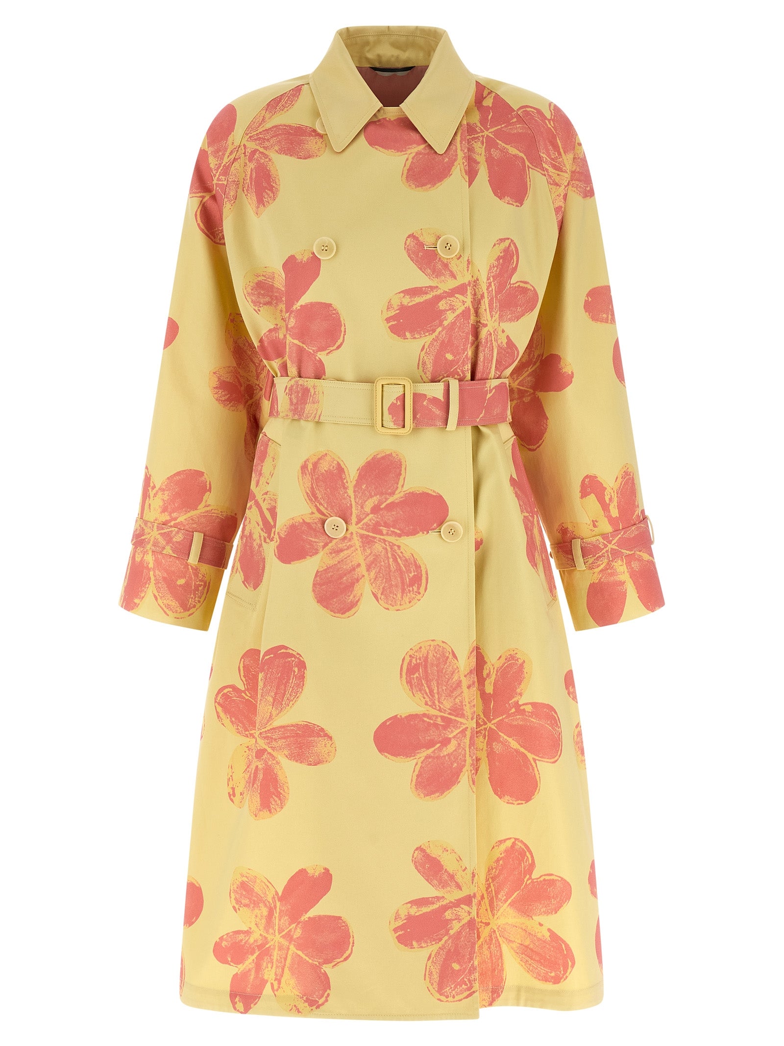 Bicolor Cotton Coat