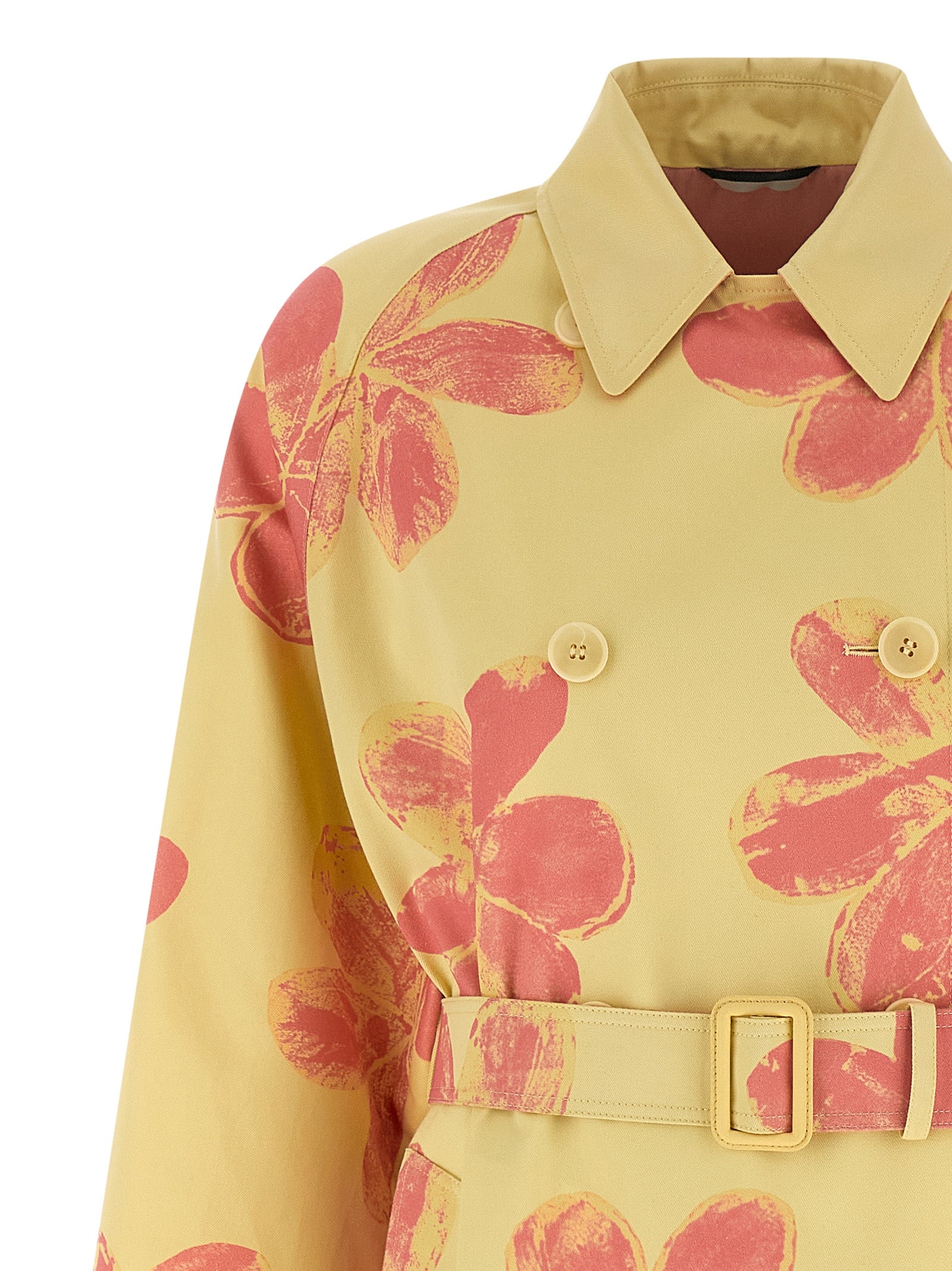 Bicolor Cotton Coat