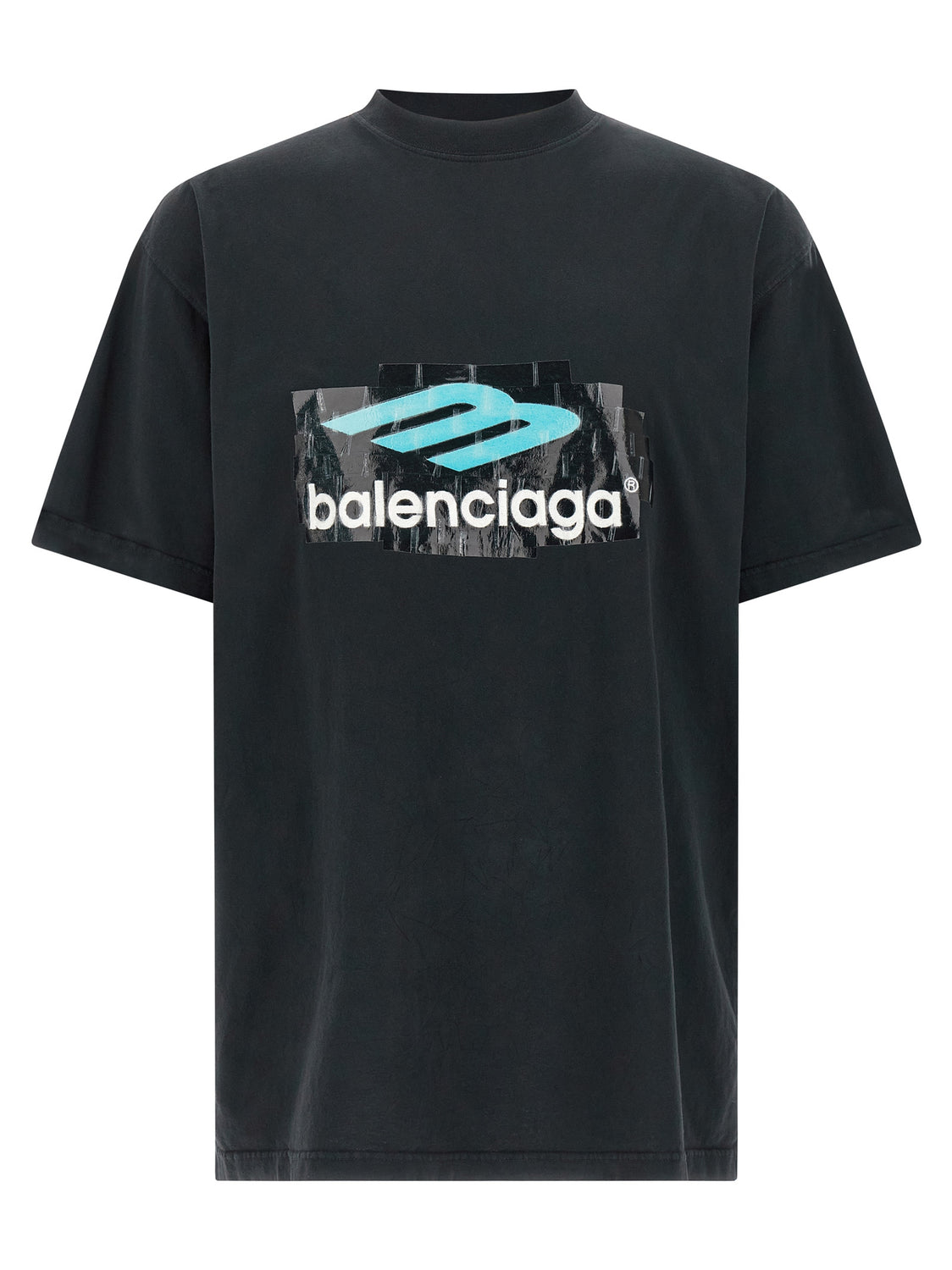 Black Cotton T-Shirt