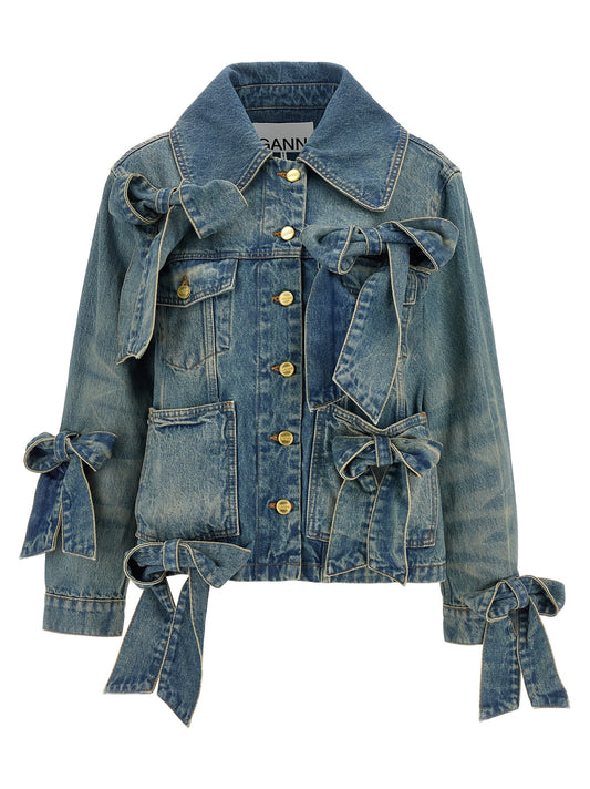 Blue Organic Cotton Denim Jacket
