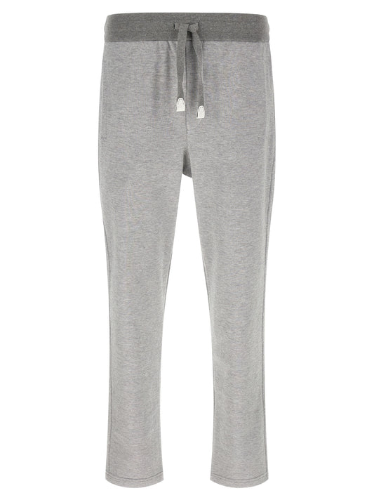 Gray Cotton Joggers (Workout Pants)