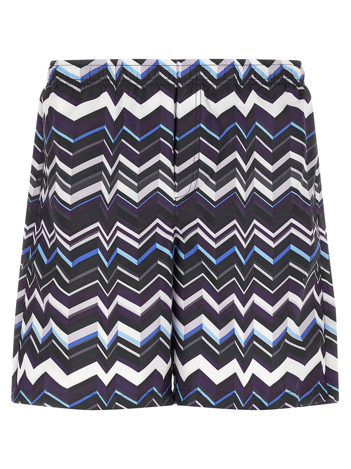 Multicolor Polyester Swim Shorts