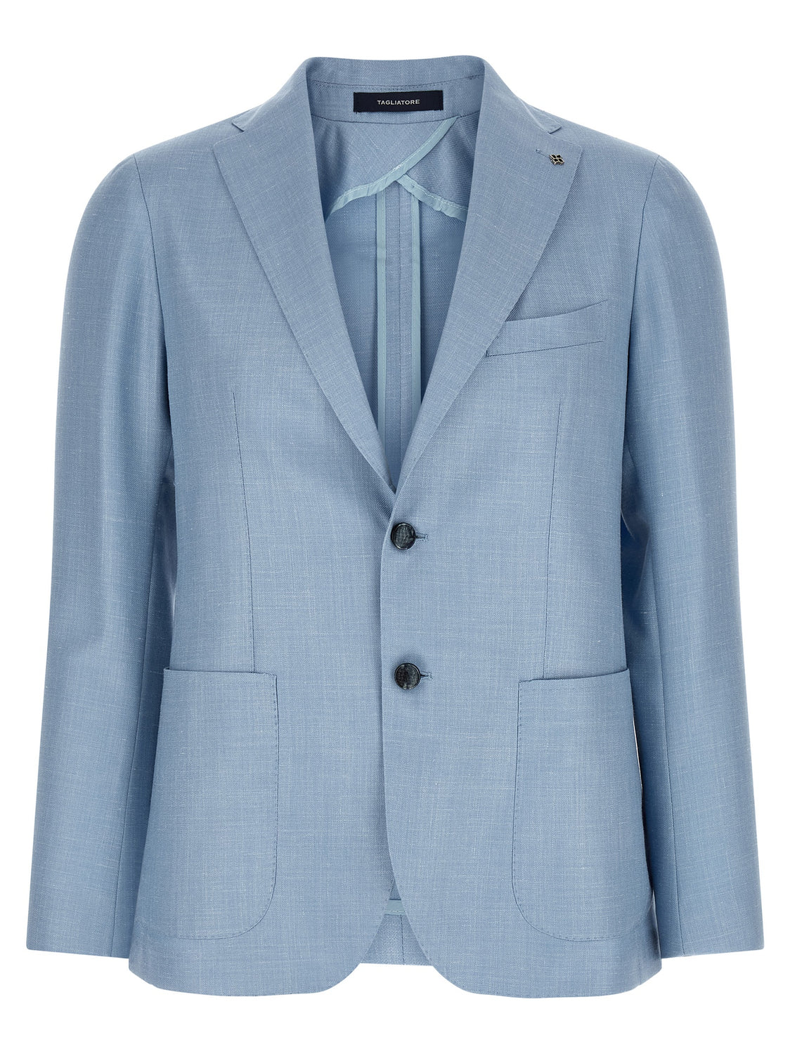 Blue Virgin Wool Blazer