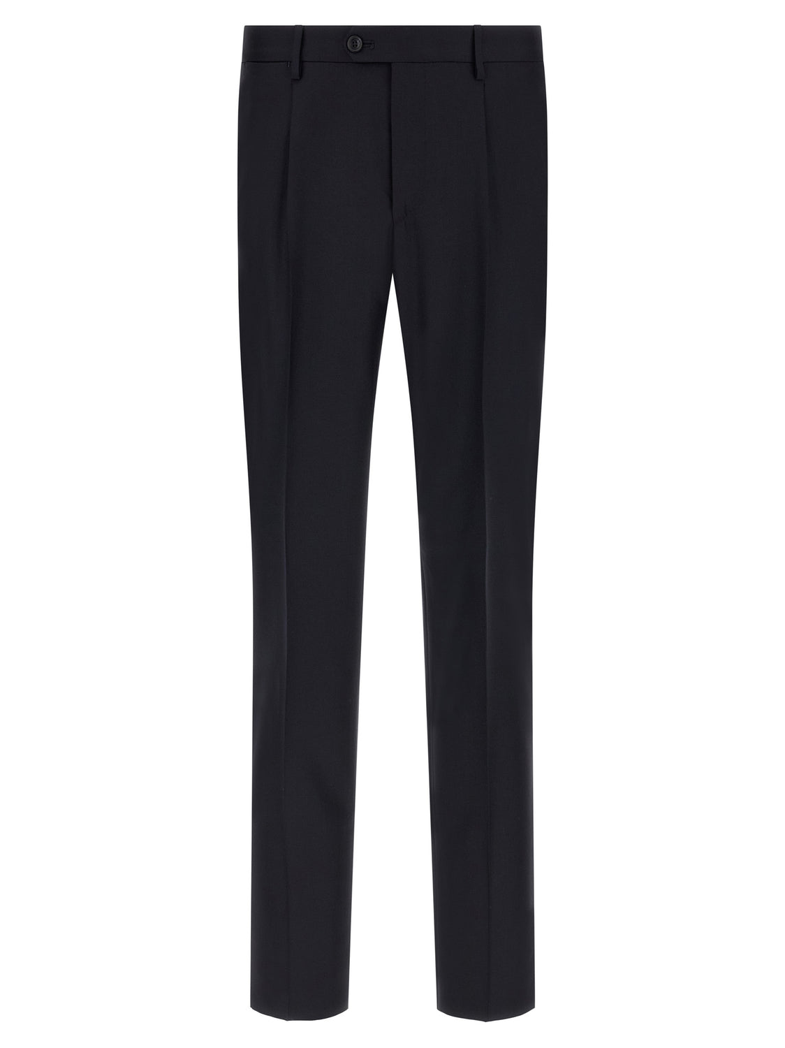 Blue Virgin Wool Two-Piece Suit