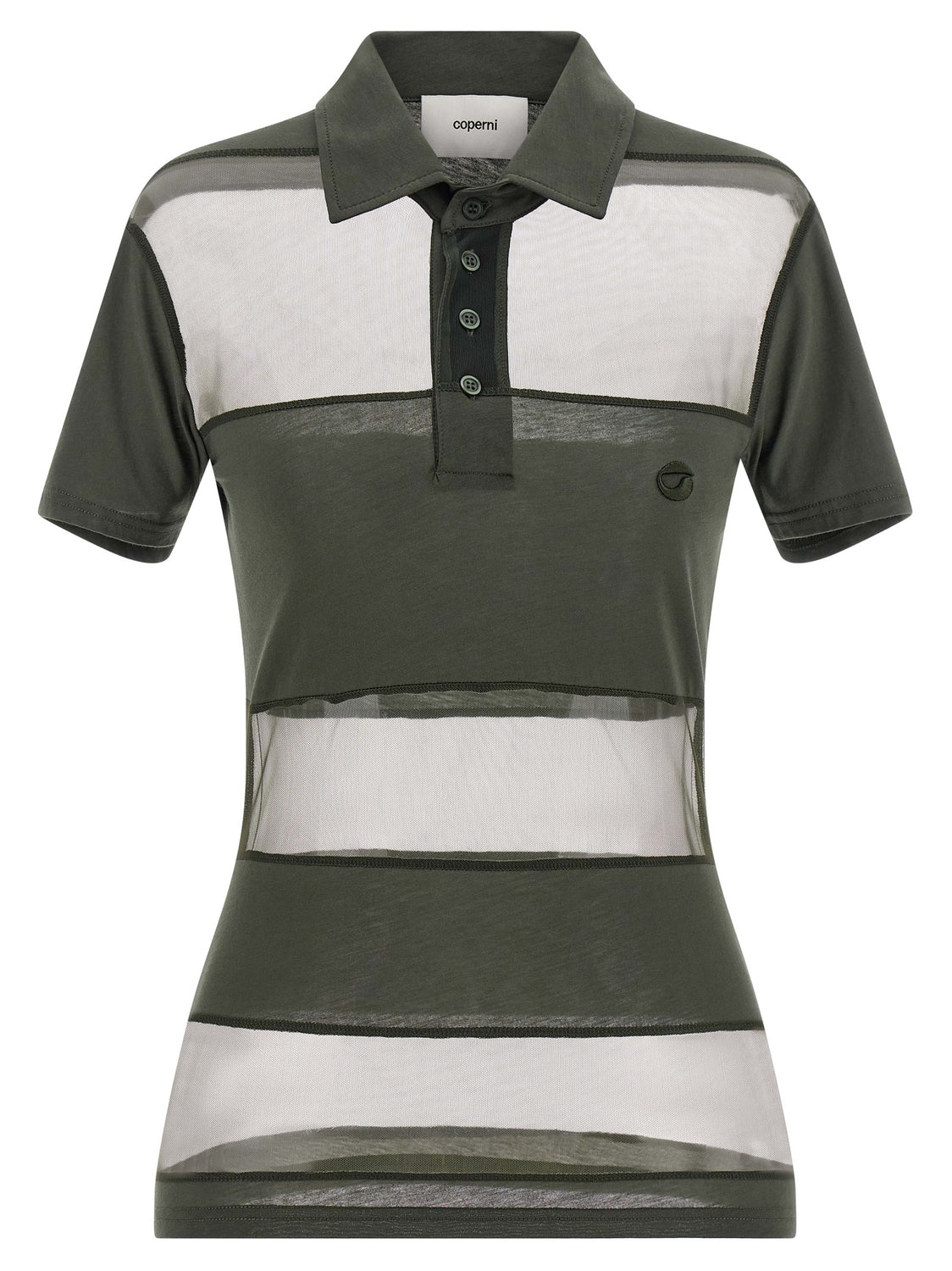 Bicolor Cotton Polo Shirt