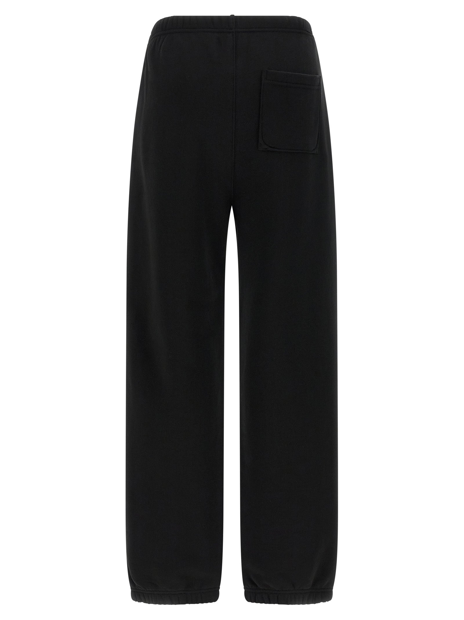 Black Cotton Joggers (Workout Pants)