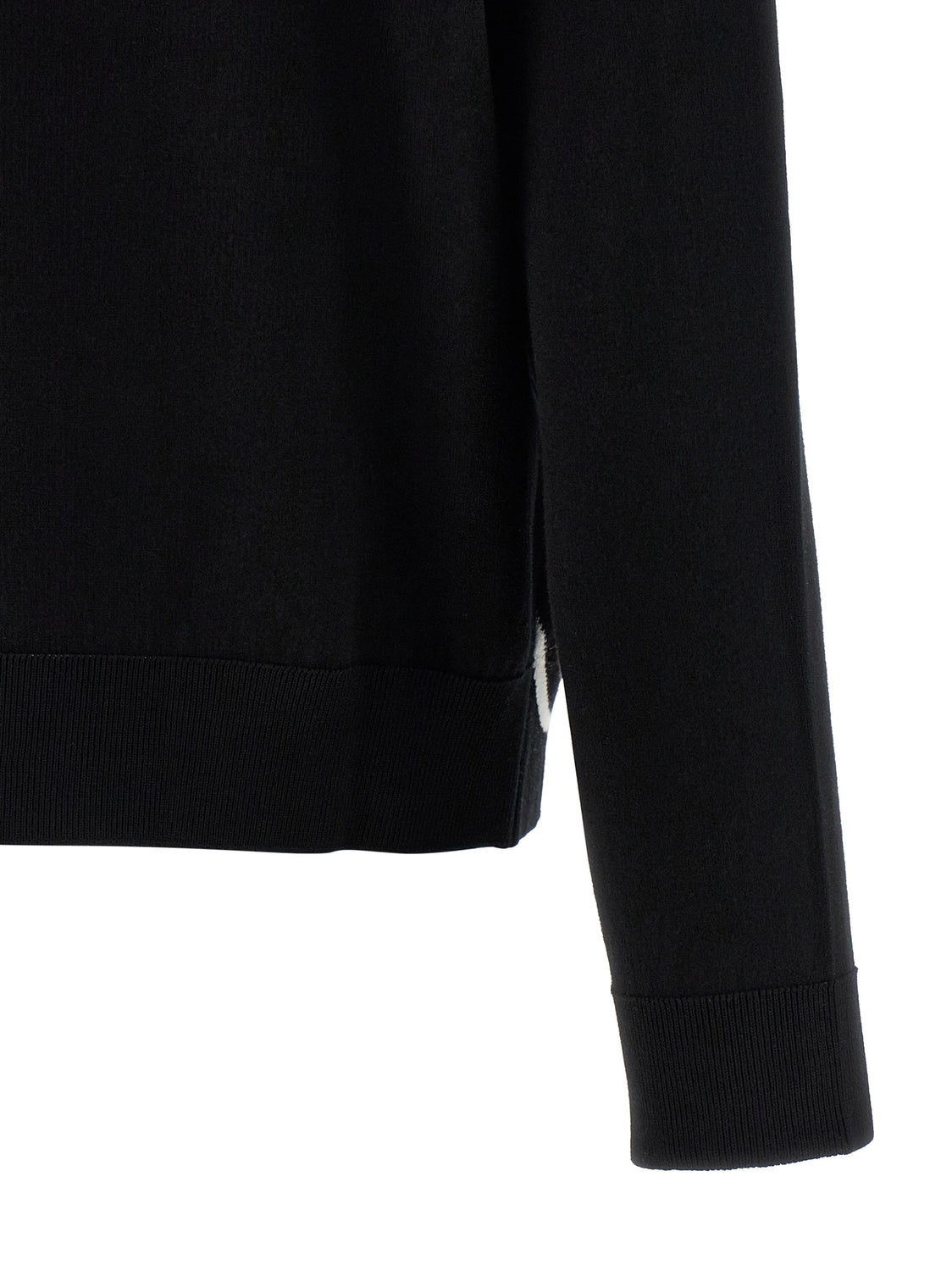 Bicolor Cotton Cardigan