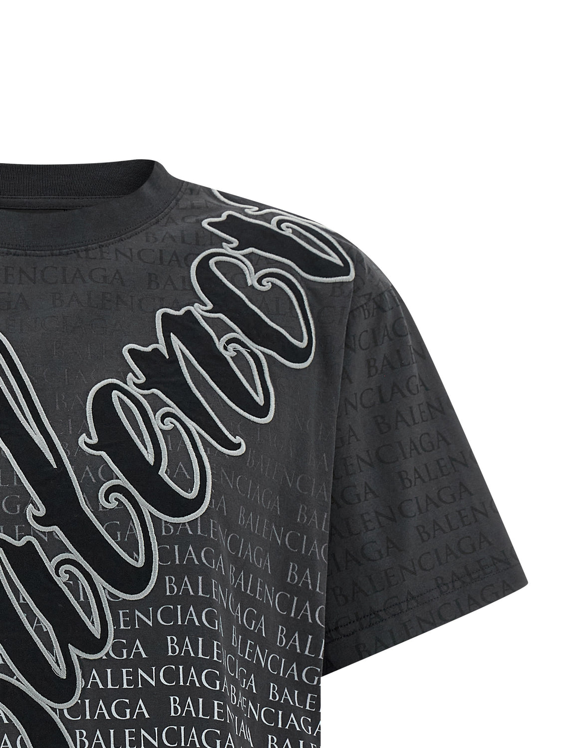 Black Cotton T-Shirt