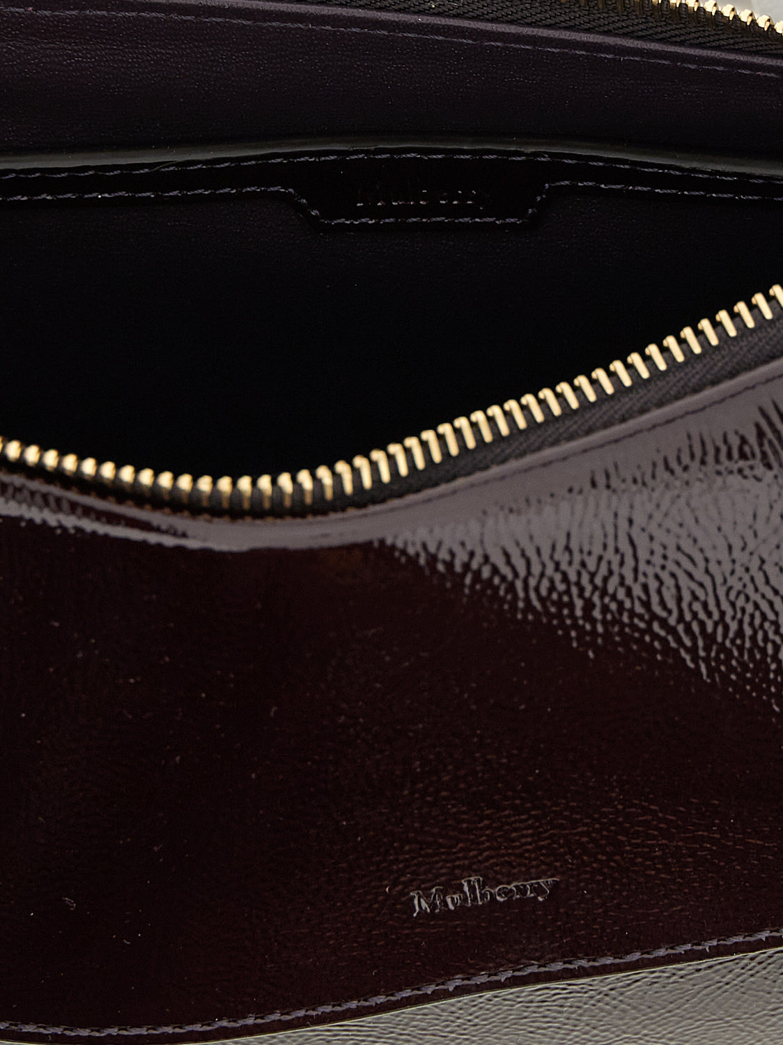 Purple Calfskin Shoulder Bag