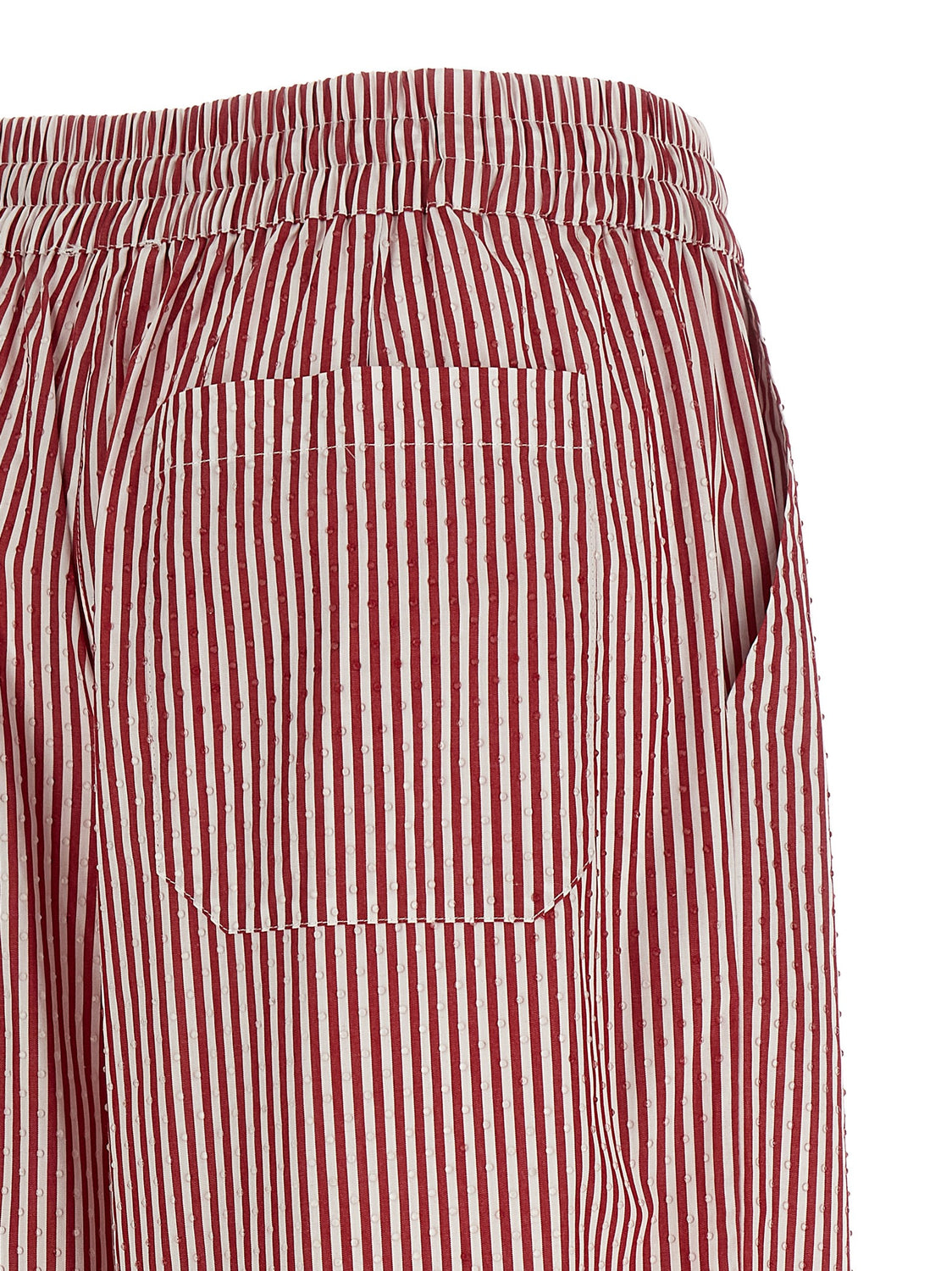 Multicolor Cotton Casual Pants