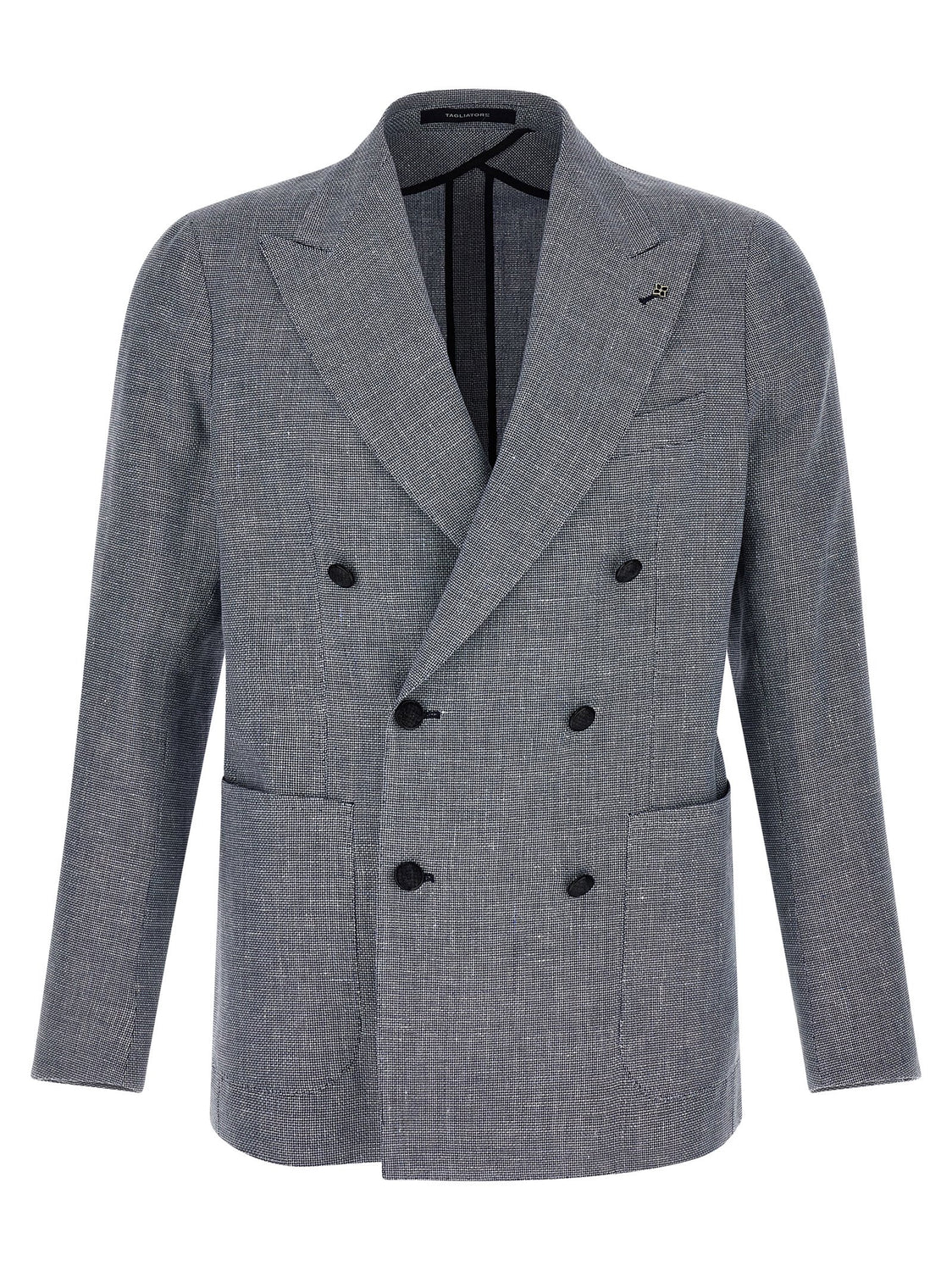 Blue Linen Blazer