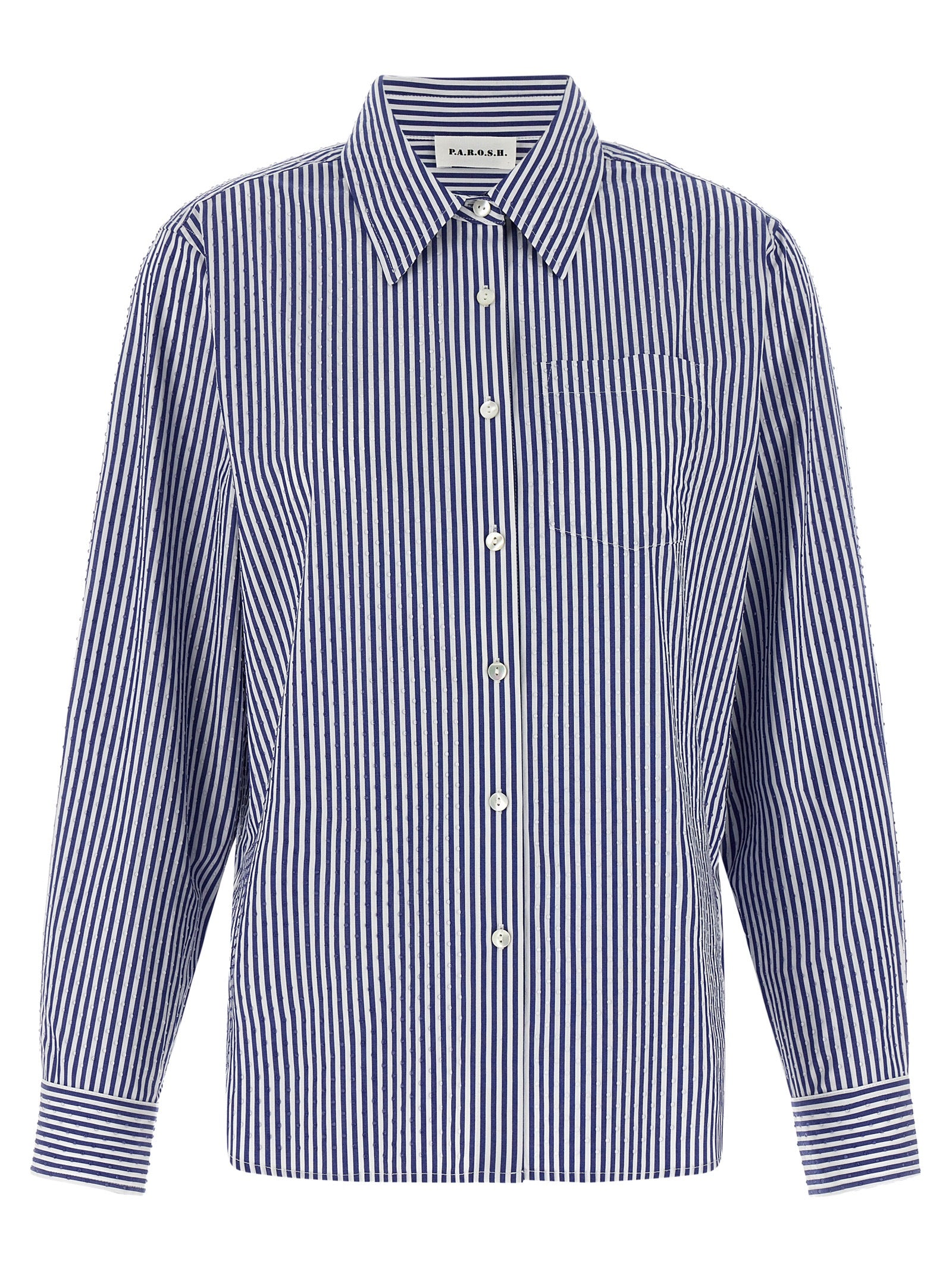 Blue Cotton Blouse