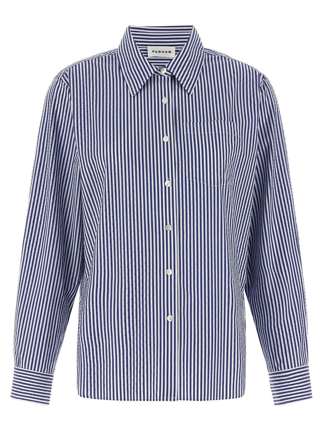 Blue Cotton Blouse