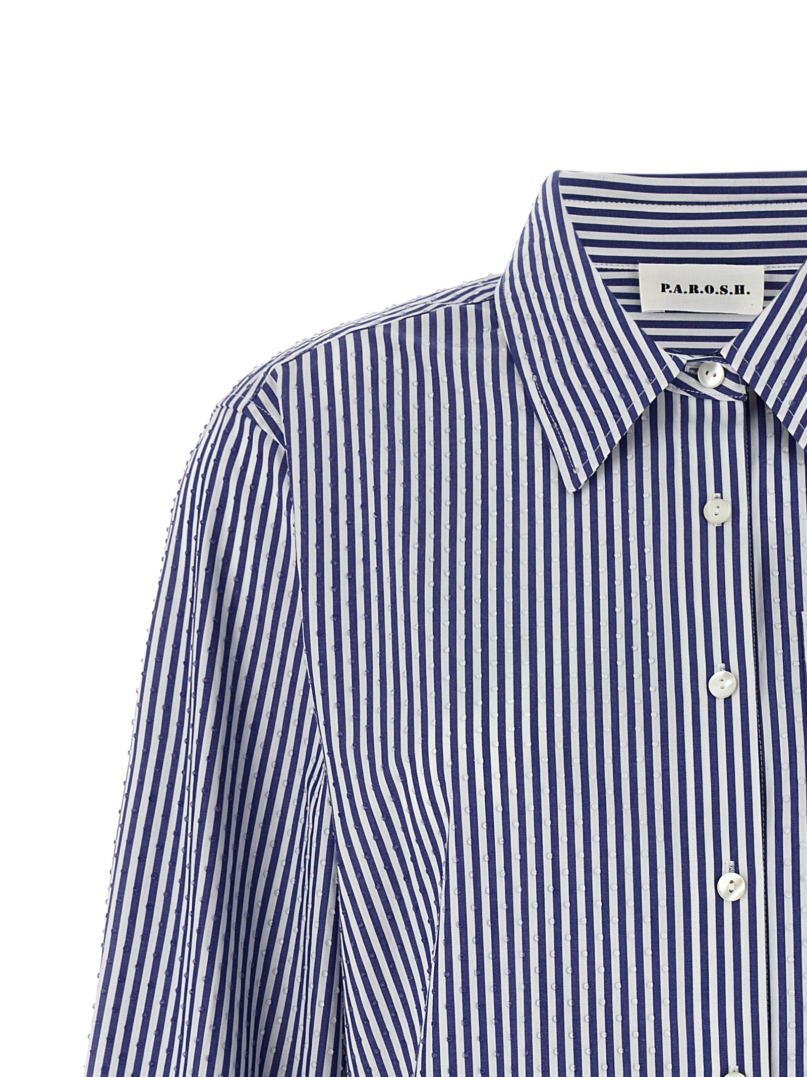 Blue Cotton Blouse