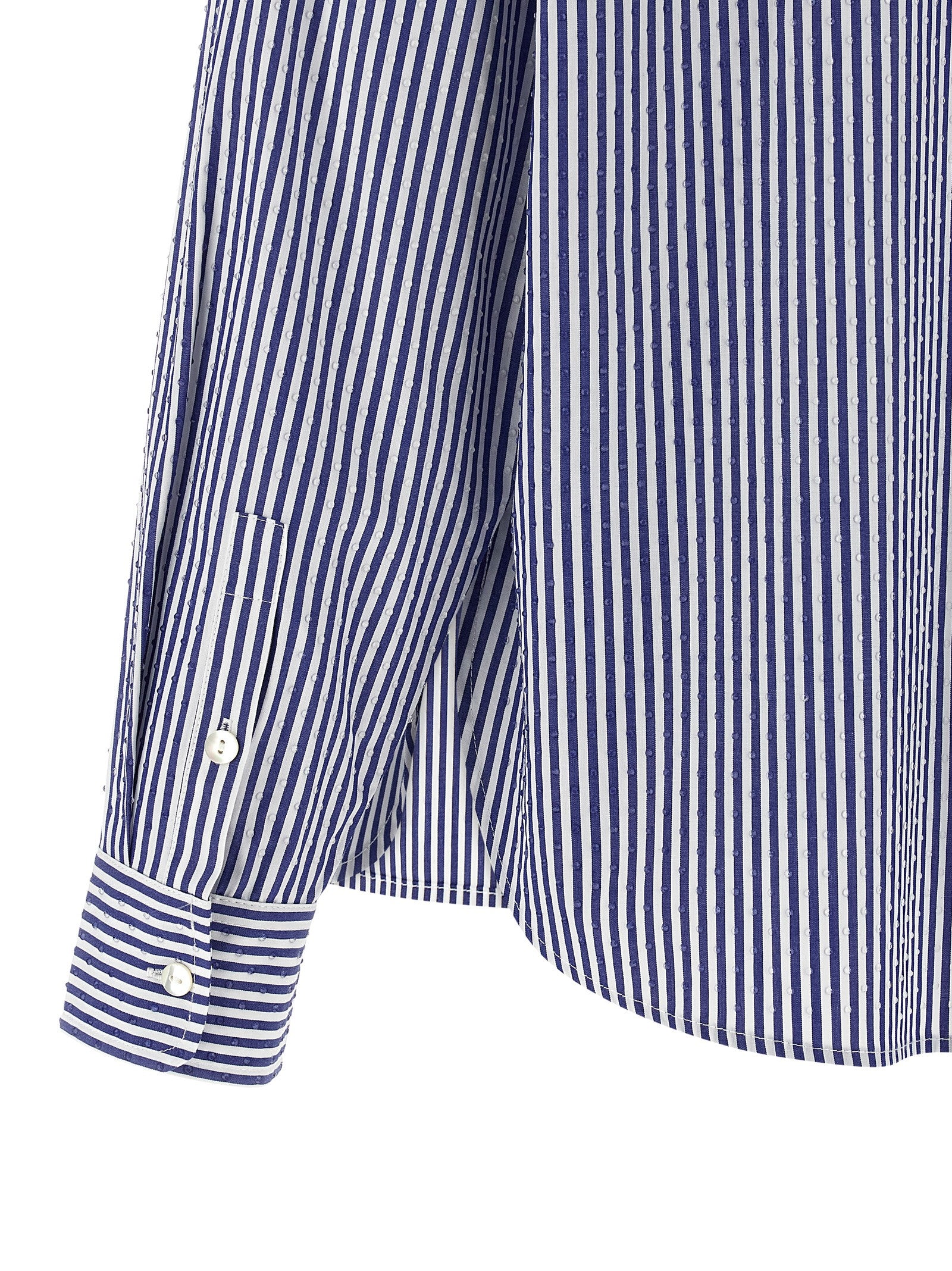 Blue Cotton Blouse