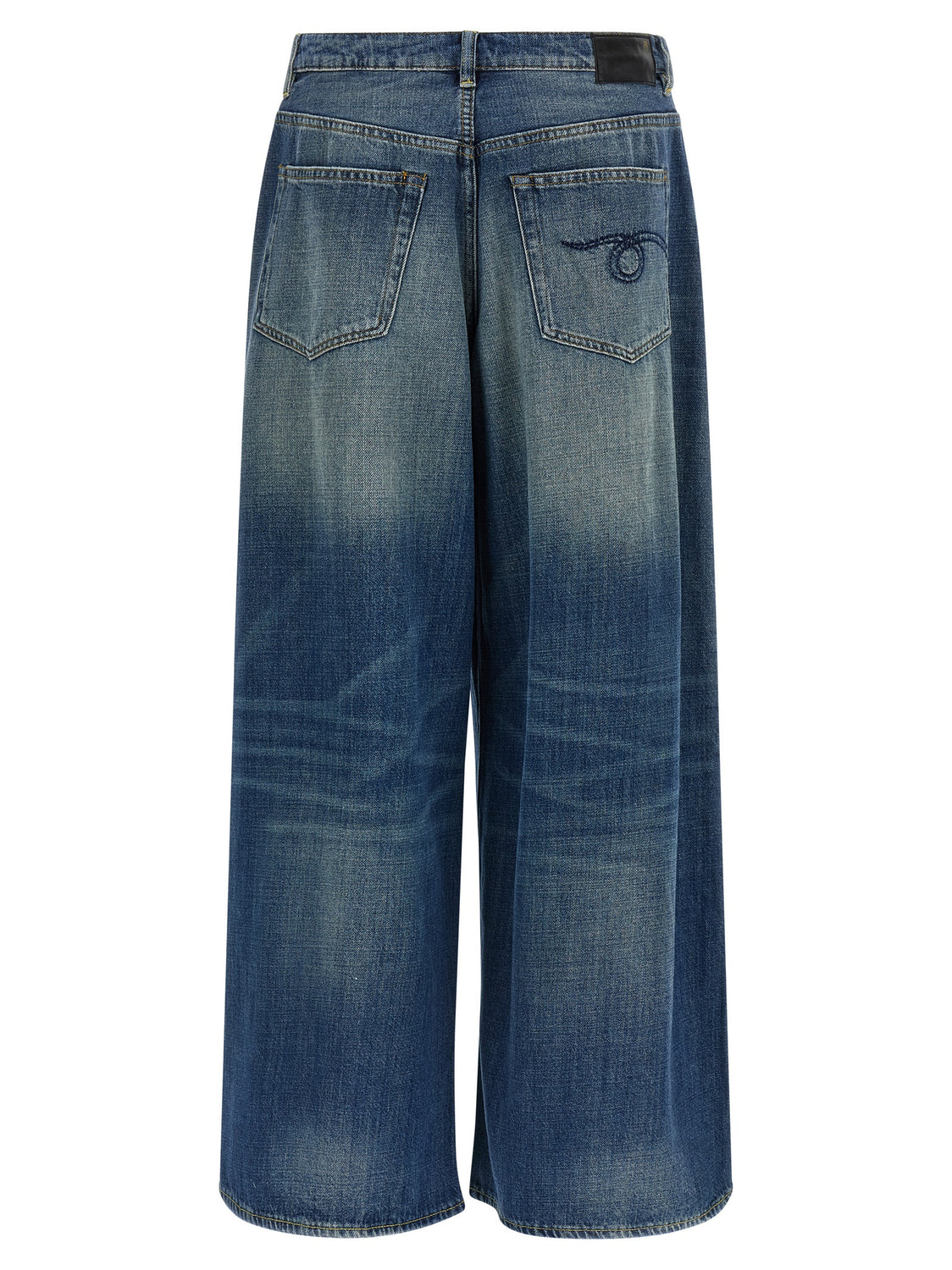 Blue Cotton Jeans Denim