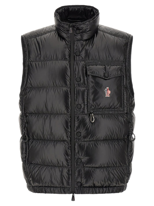 Black Polyester Shell Jacket