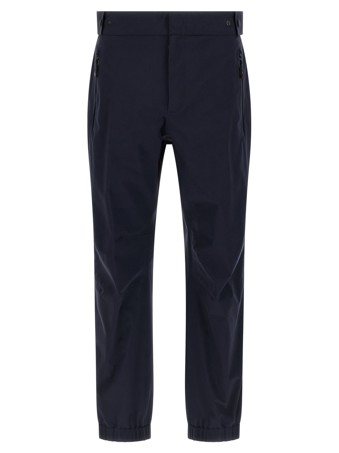 Blue Polyamide Joggers (Workout Pants)