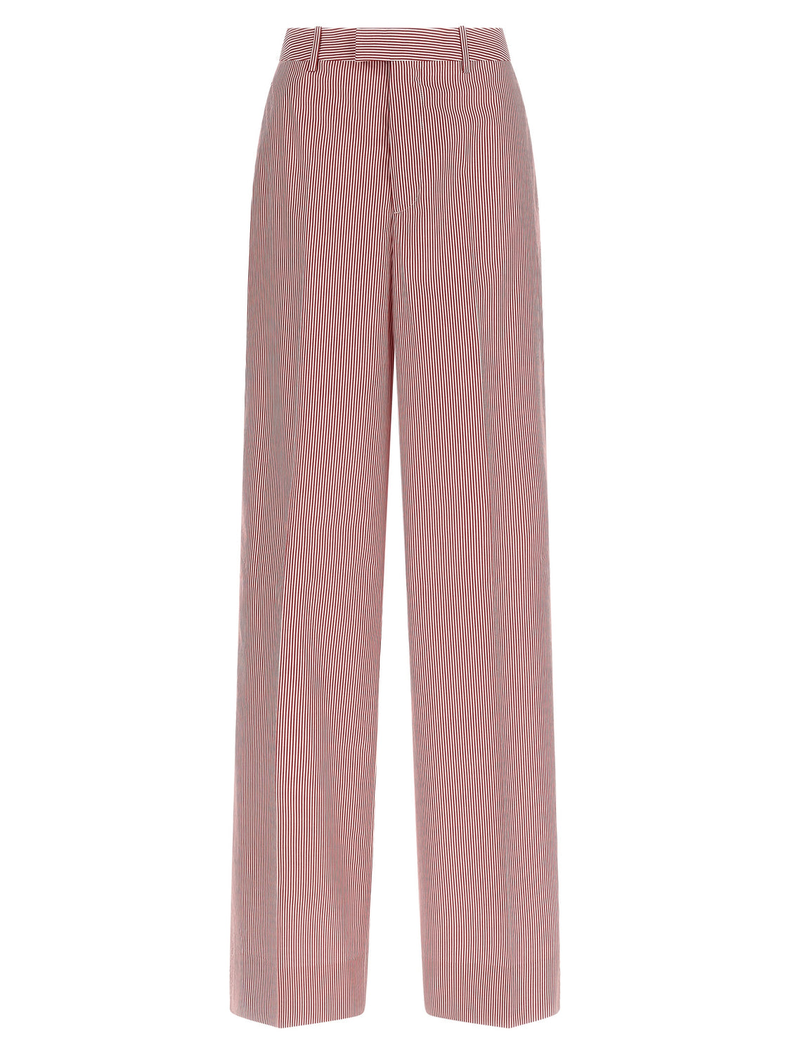 Multicolor Cotton Casual Pants
