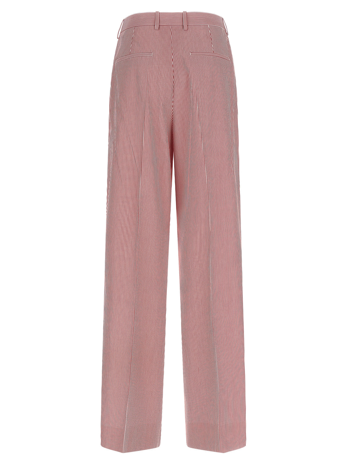 Multicolor Cotton Casual Pants