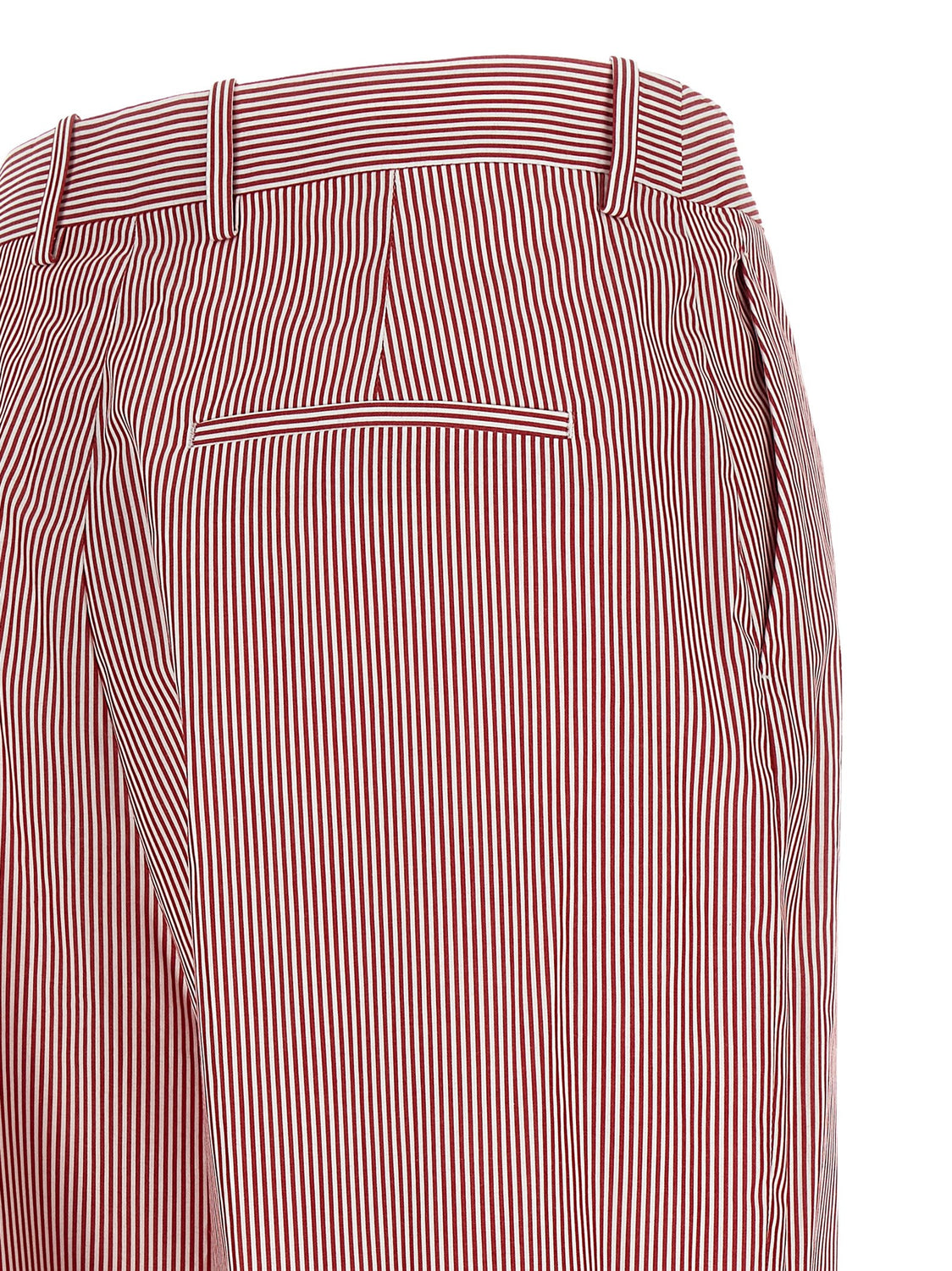 Multicolor Cotton Casual Pants