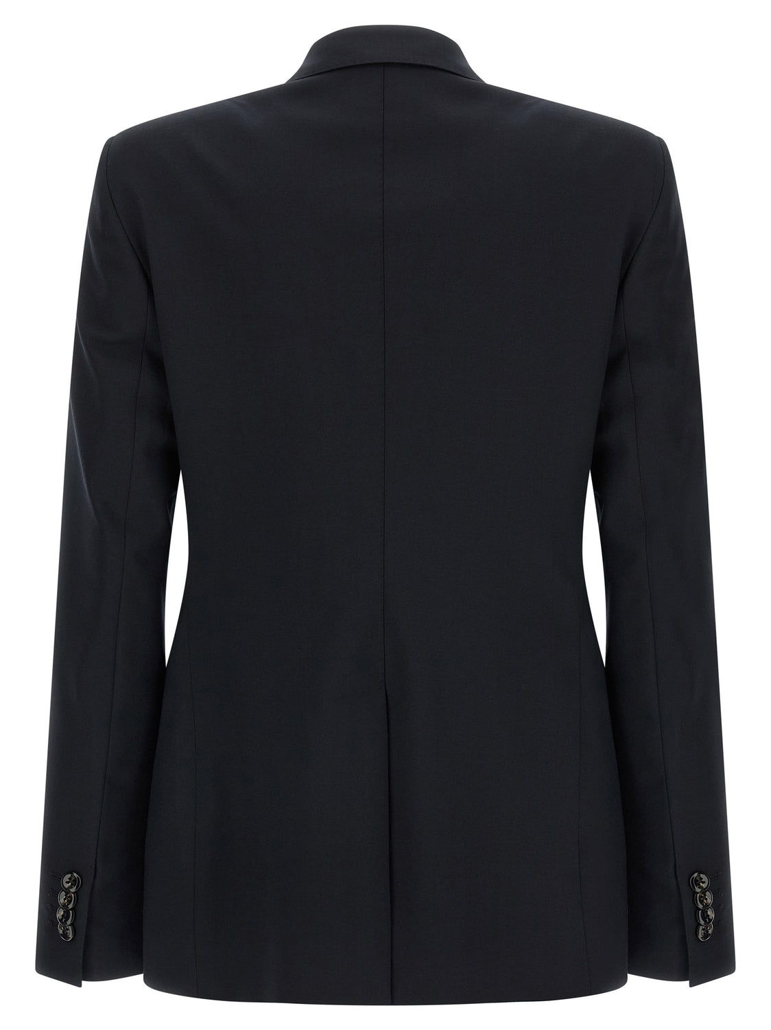 Blue Virgin Wool Two-Piece Suit