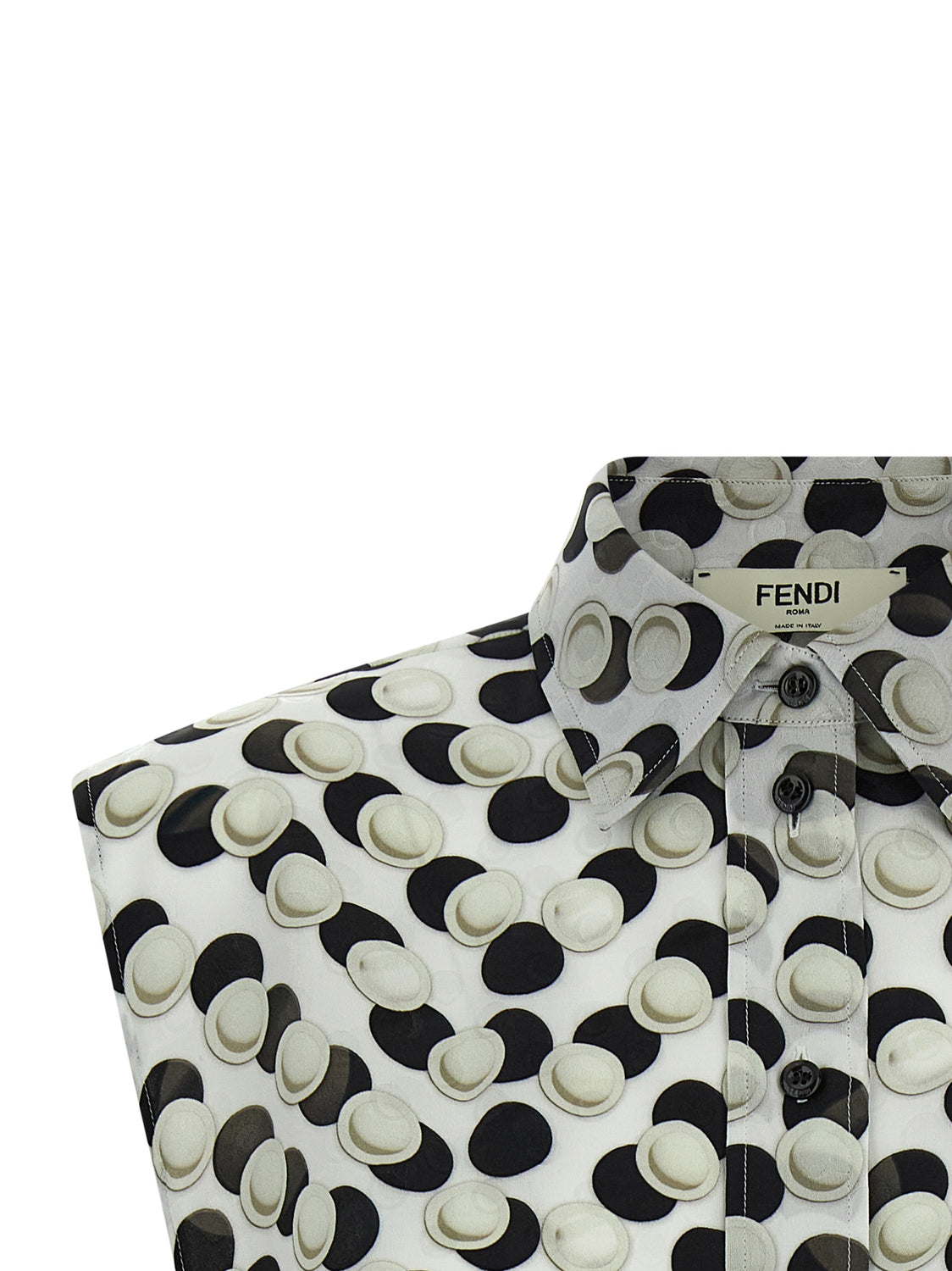 Multicolor Silk Pattern Shirt