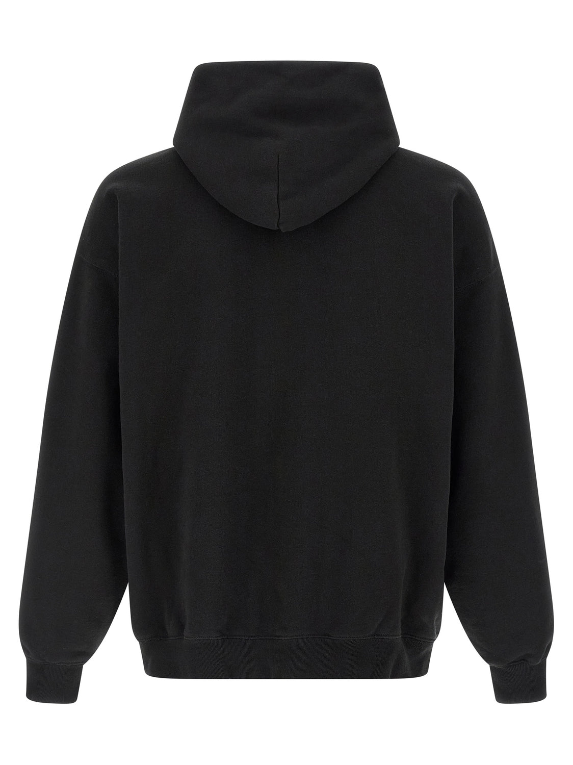 Black Cotton Sweatshirt