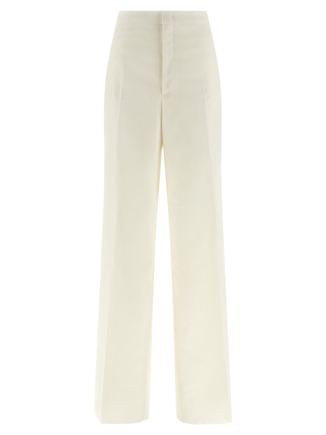 White Virgin Wool Two-Piece Suit