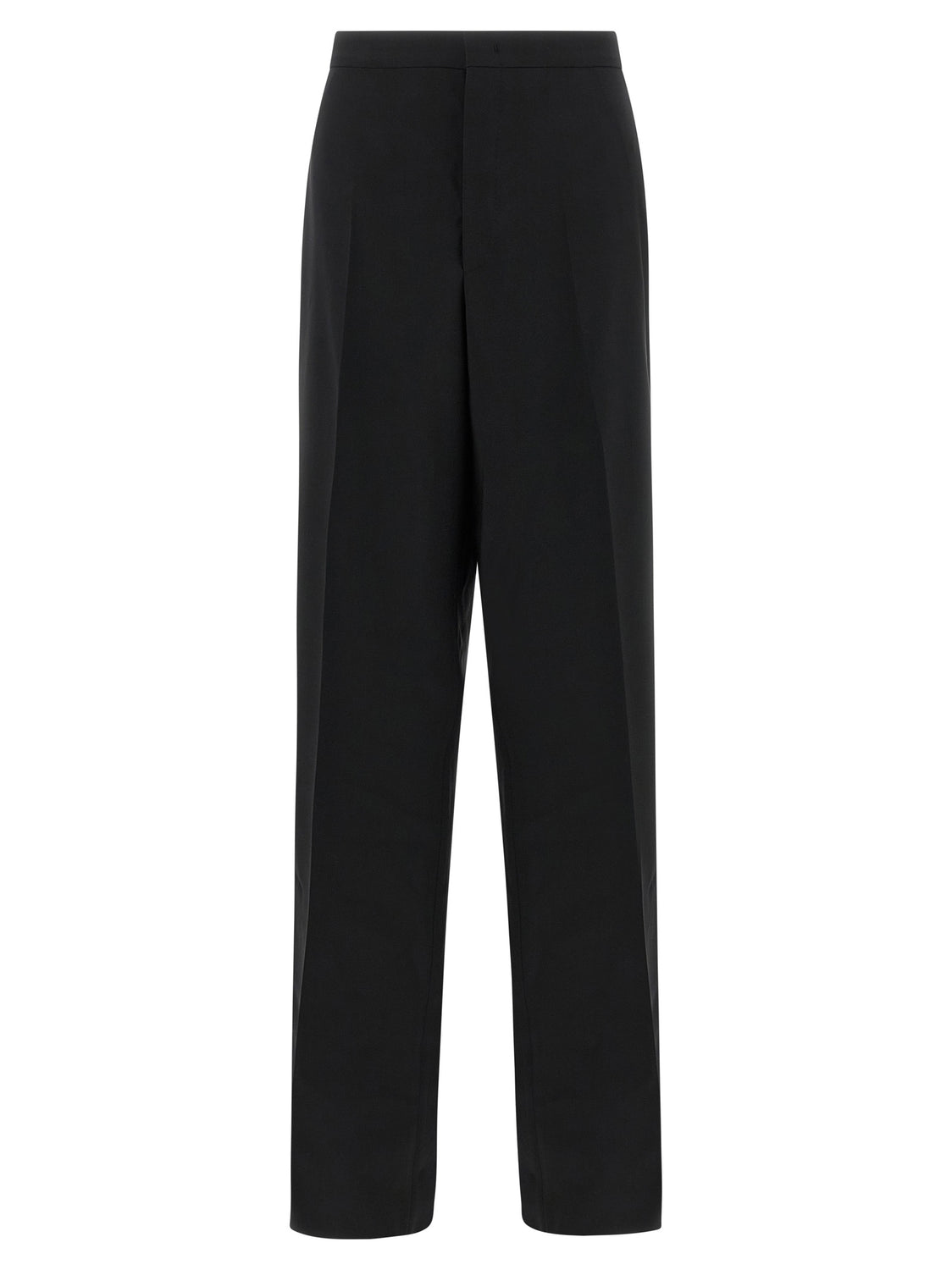 Black Virgin Wool Two-Piece Suit