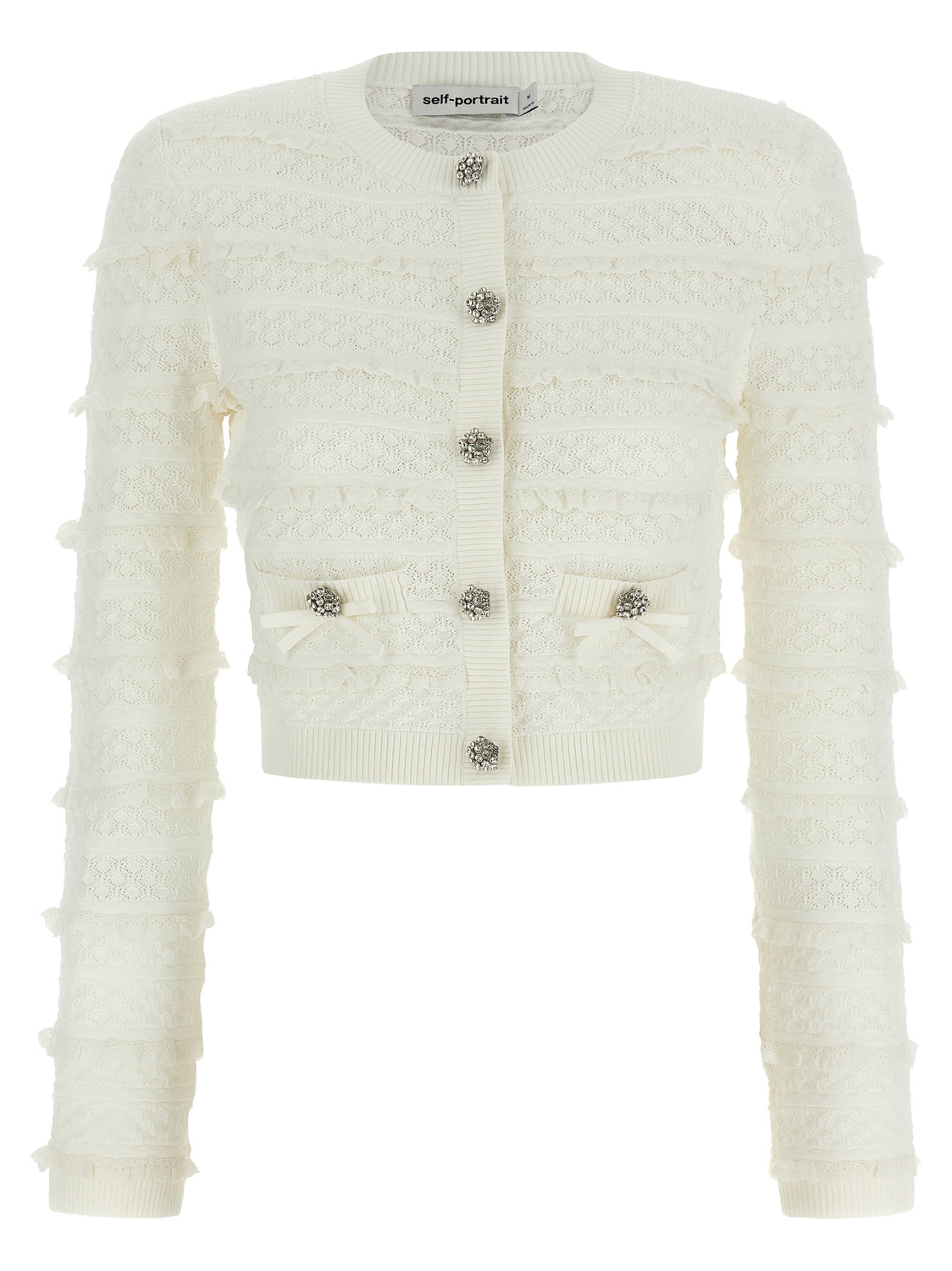 White Viscose Cardigan